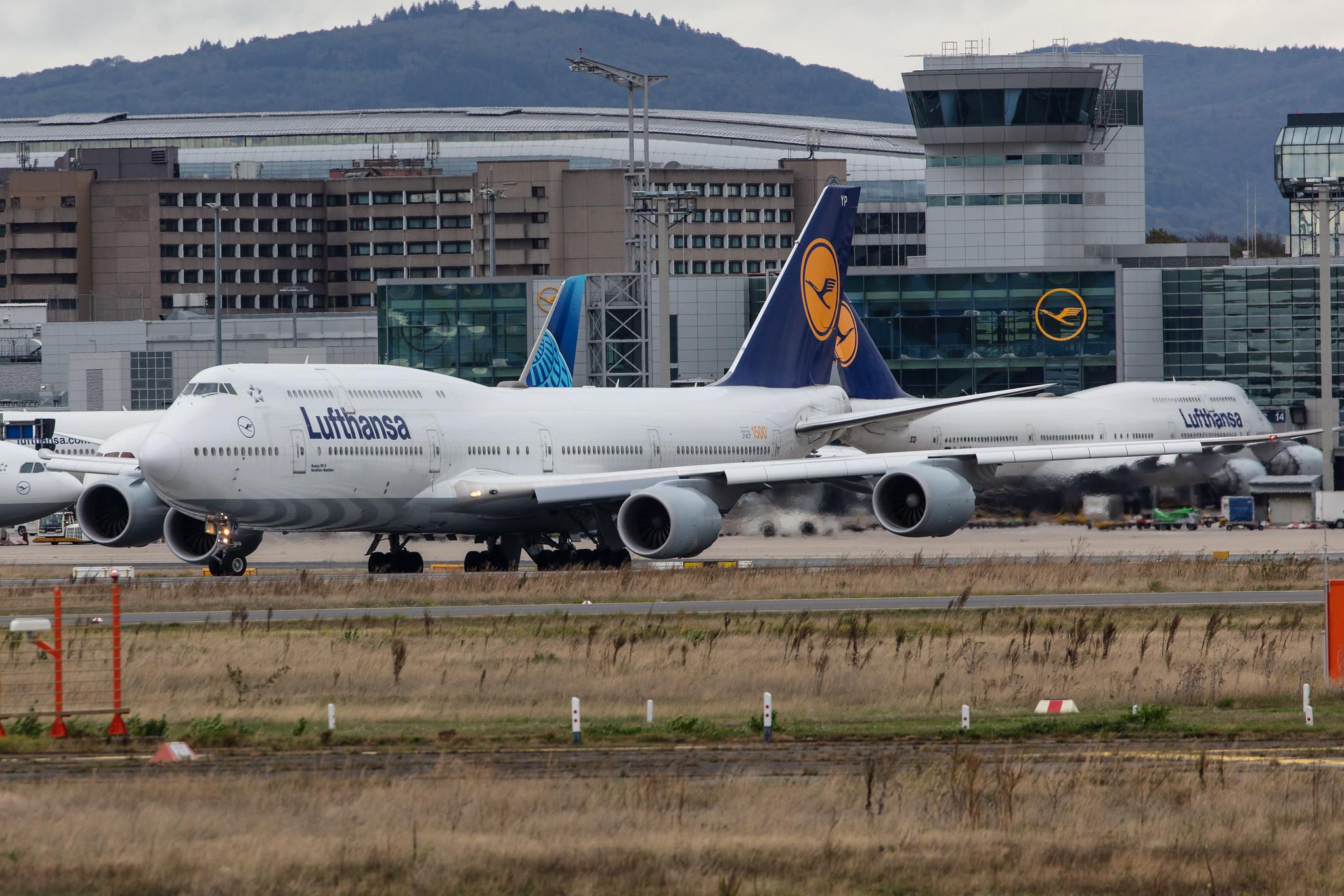 Frankfurt Airport: Lufthansa (LH / DLH) |  Boeing 747-830 B748 | D-ABYP | MSN 37839