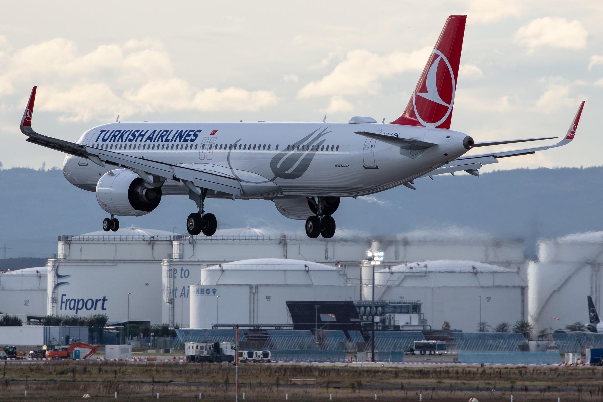 Frankfurt Airport: Turkish Airlines (TK / THY) |  Airbus A321-271NX A21N | TC-LSK | MSN 9082