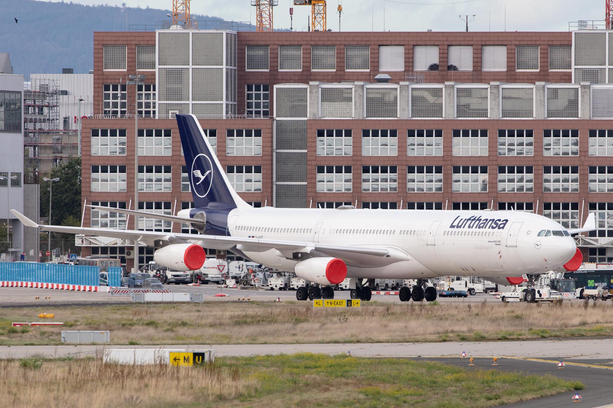 Frankfurt Airport: Lufthansa (LH / DLH) |  Airbus A340-313 A343 | D-AIGT | MSN 0304