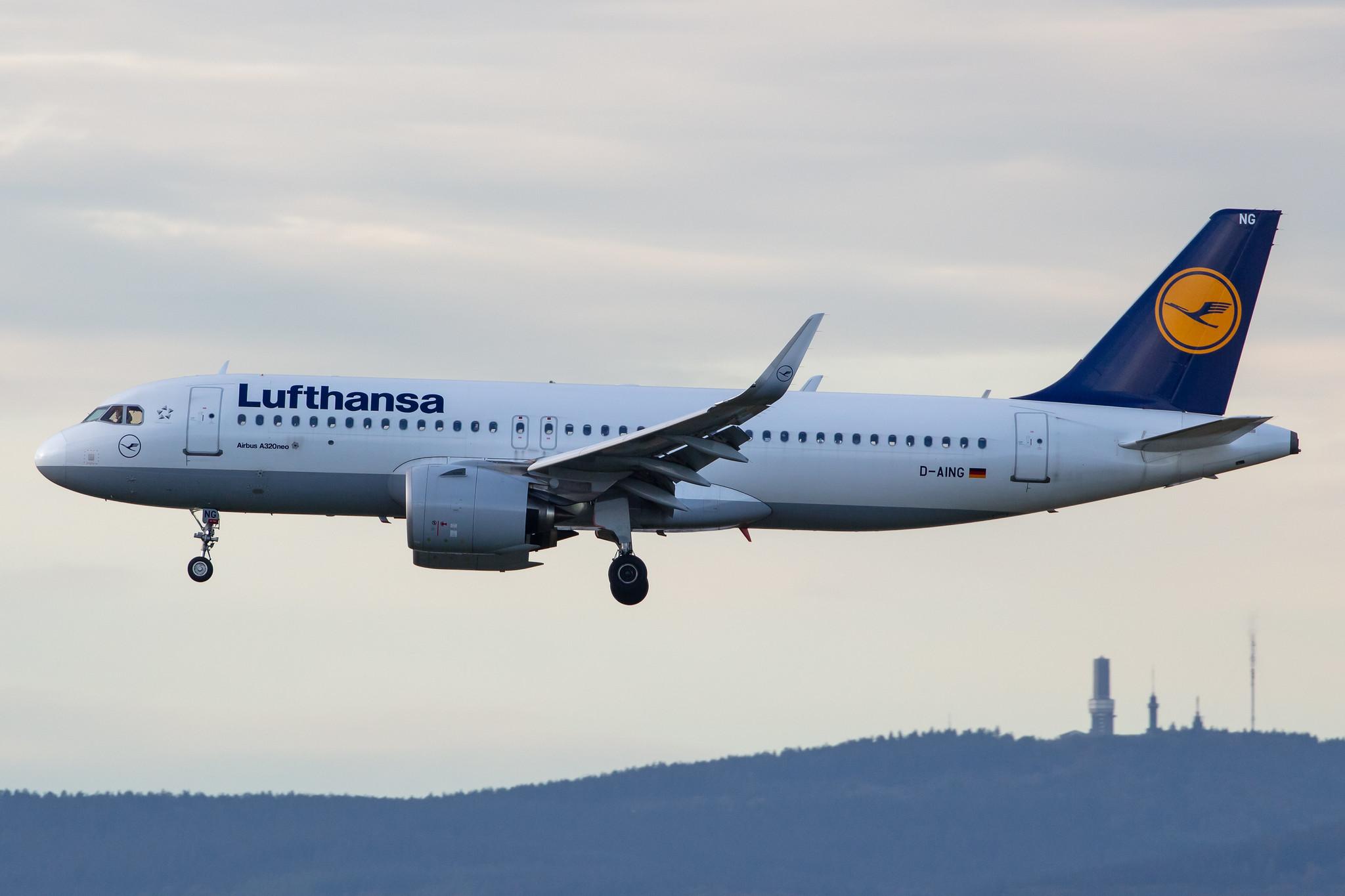 Frankfurt Airport: Lufthansa (LH / DLH) |  Airbus A320-271N A20N | D-AING | MSN 7588