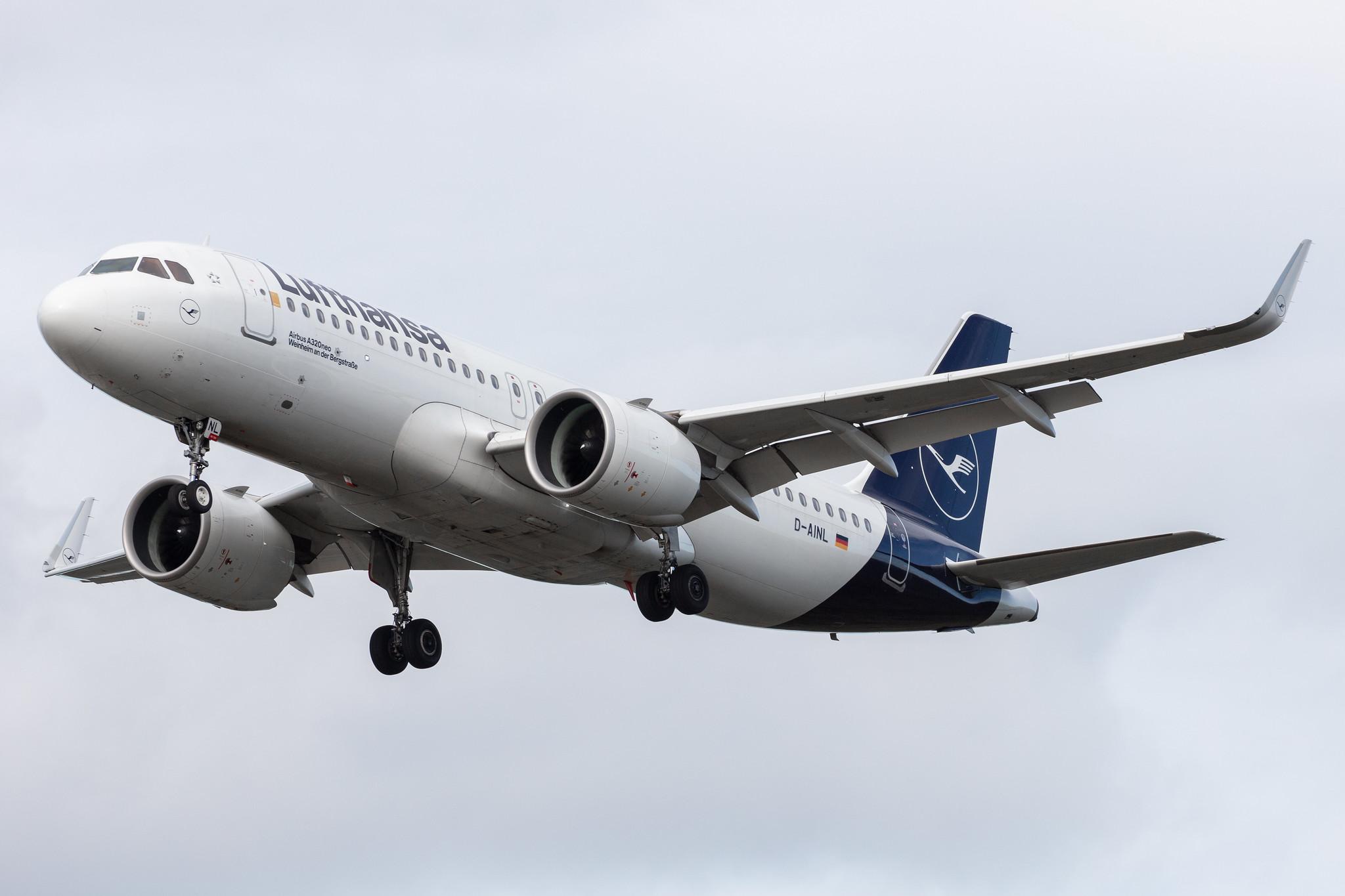 Frankfurt Airport: Lufthansa (LH / DLH) |  Airbus A320-271N A20N | D-AINL | MSN 8383