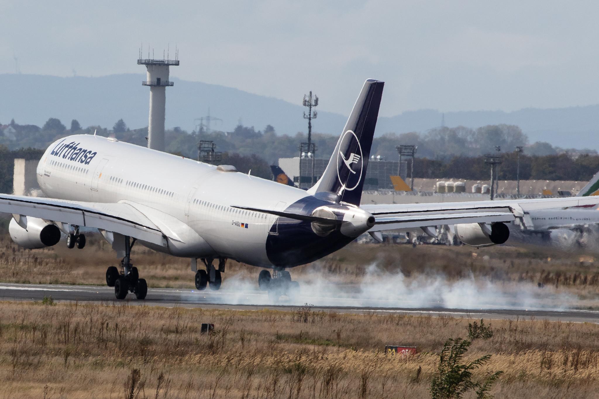 Frankfurt Airport: Lufthansa (LH / DLH) |  Airbus A340-313 A343 | D-AIGU | MSN 0321