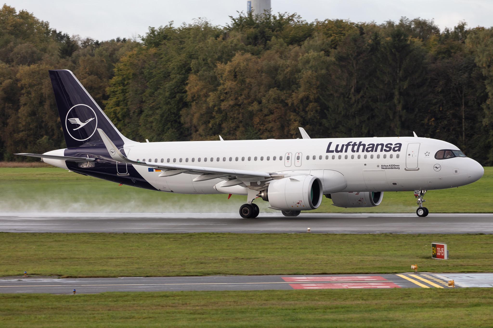 Hamburg Airport: Lufthansa (LH / DLH) |  Airbus A320-271N A20N | D-AINZ | MSN 9442
