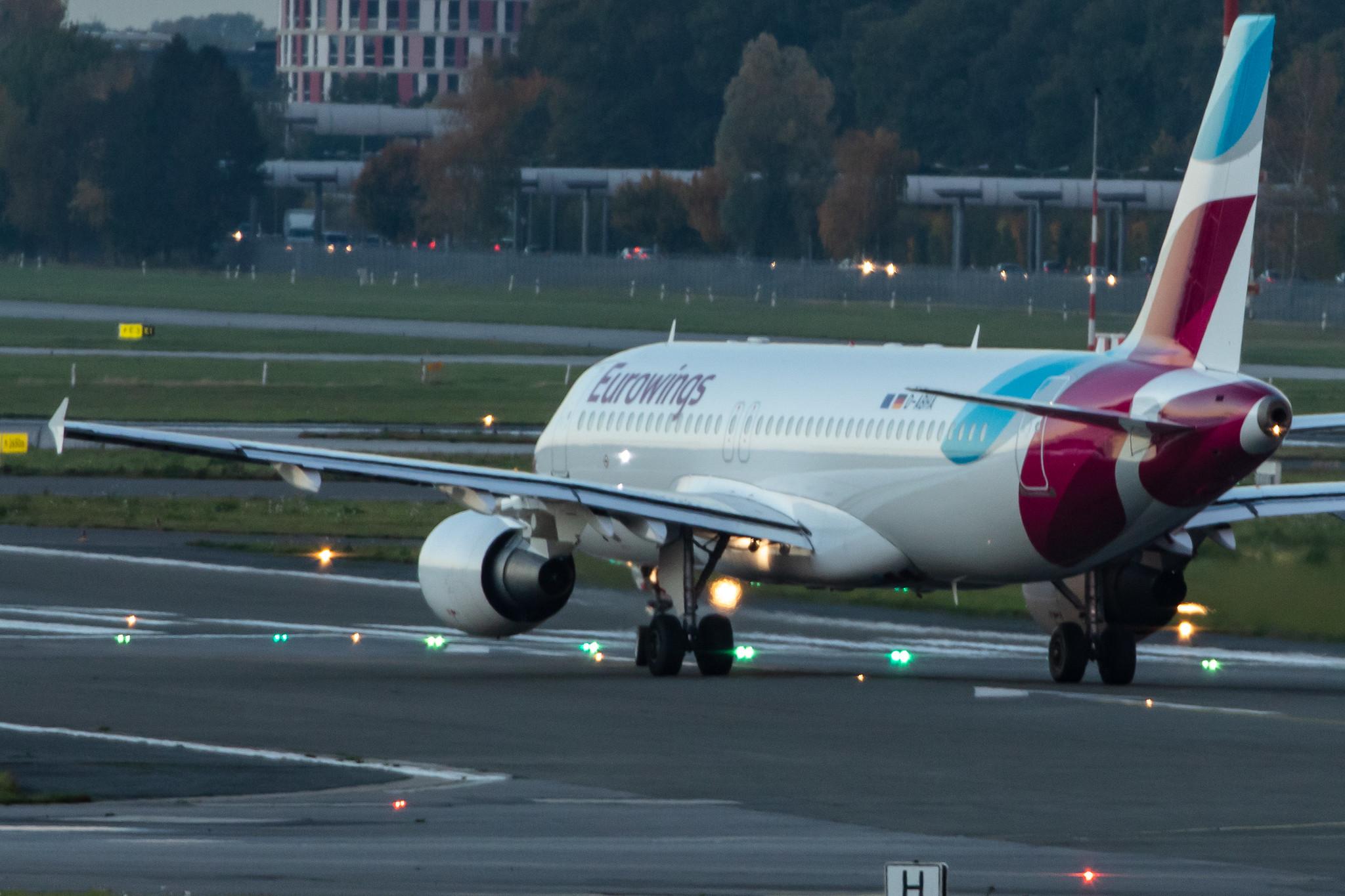 Hamburg Airport: Eurowings (EW / EWG) |  Airbus A320-214 A320 | D-ABHA | MSN 3540