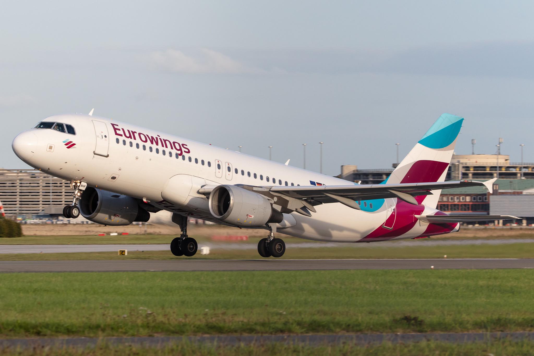 Hamburg Airport: Eurowings (EW / EWG) |  Airbus A320-214 A320 | D-ABHF | MSN 2749