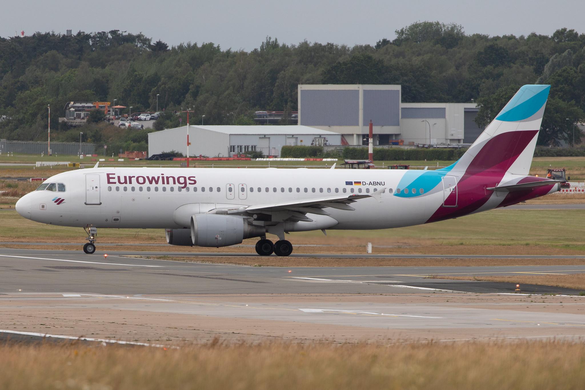 Hamburg Airport: Eurowings (EW / EWG) |  Airbus A320-214 A320 | D-ABNU | MSN 2591