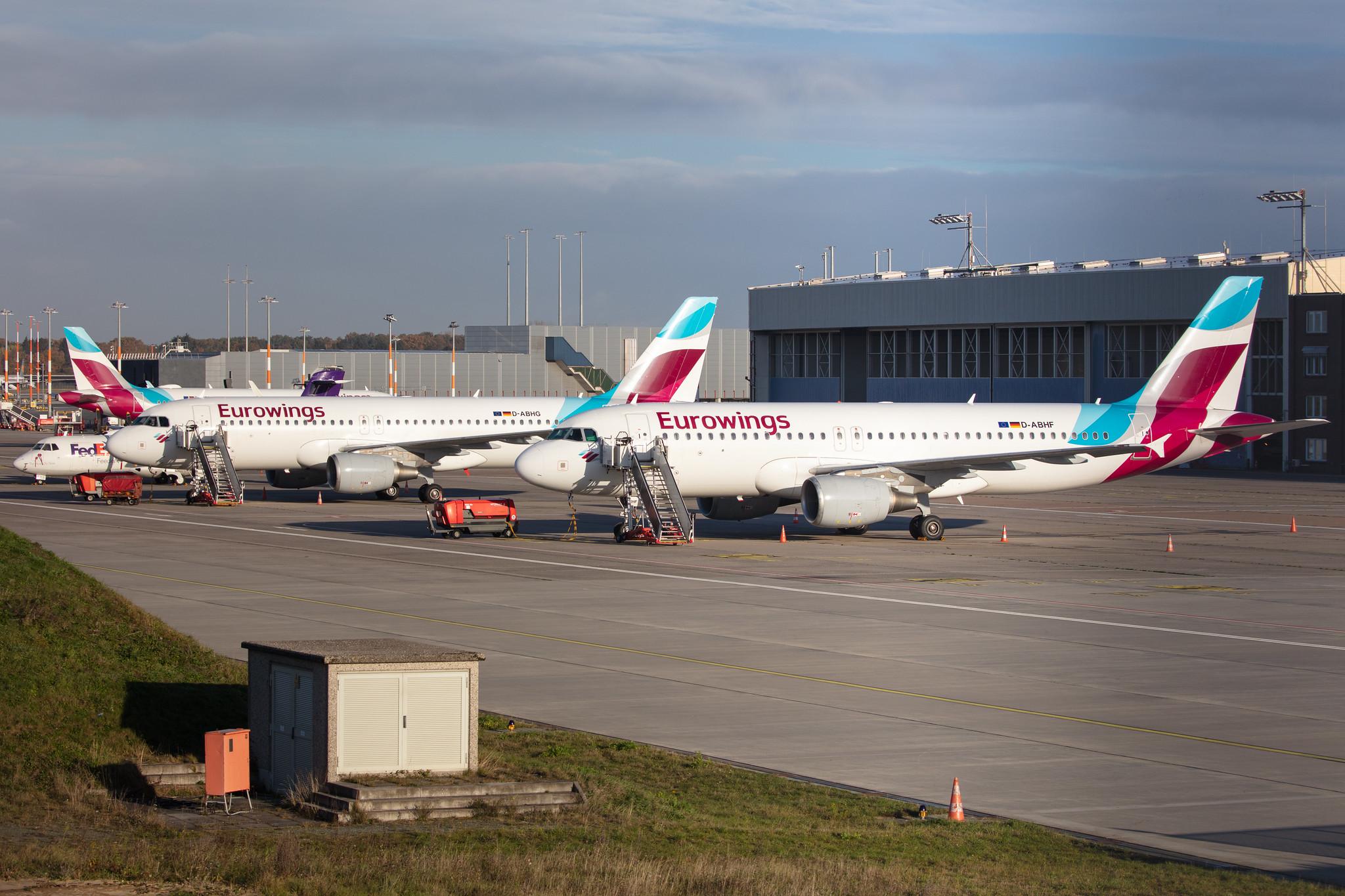 Hamburg Airport: Eurowings (EW / EWG) |  Airbus A320-214 A320 | D-ABHF | MSN 2749