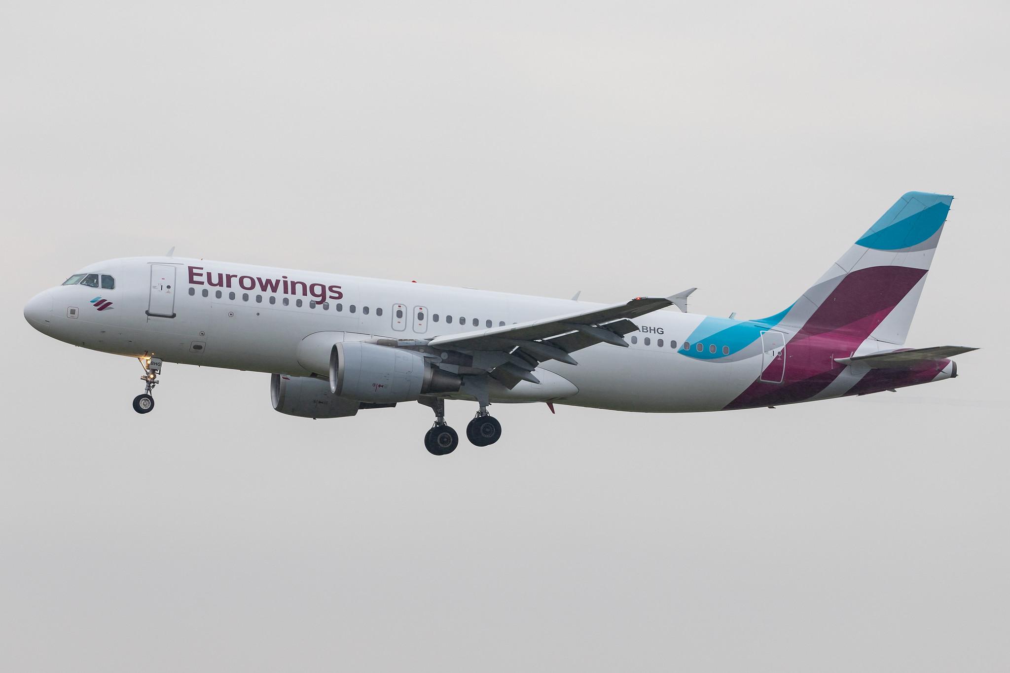 Hamburg Airport: Eurowings (EW / EWG) |  Airbus A320-214 A320 | D-ABHG | MSN 2867