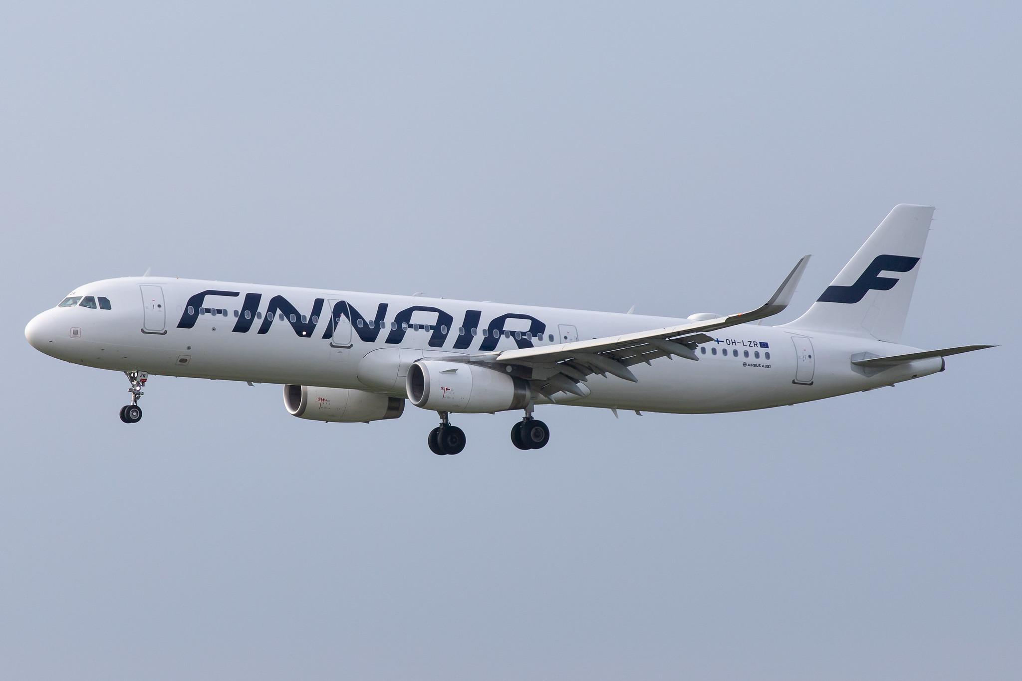 Hamburg Airport: Finnair (AY / FIN) |  Airbus A321-231 A321 | OH-LZR | MSN 7981