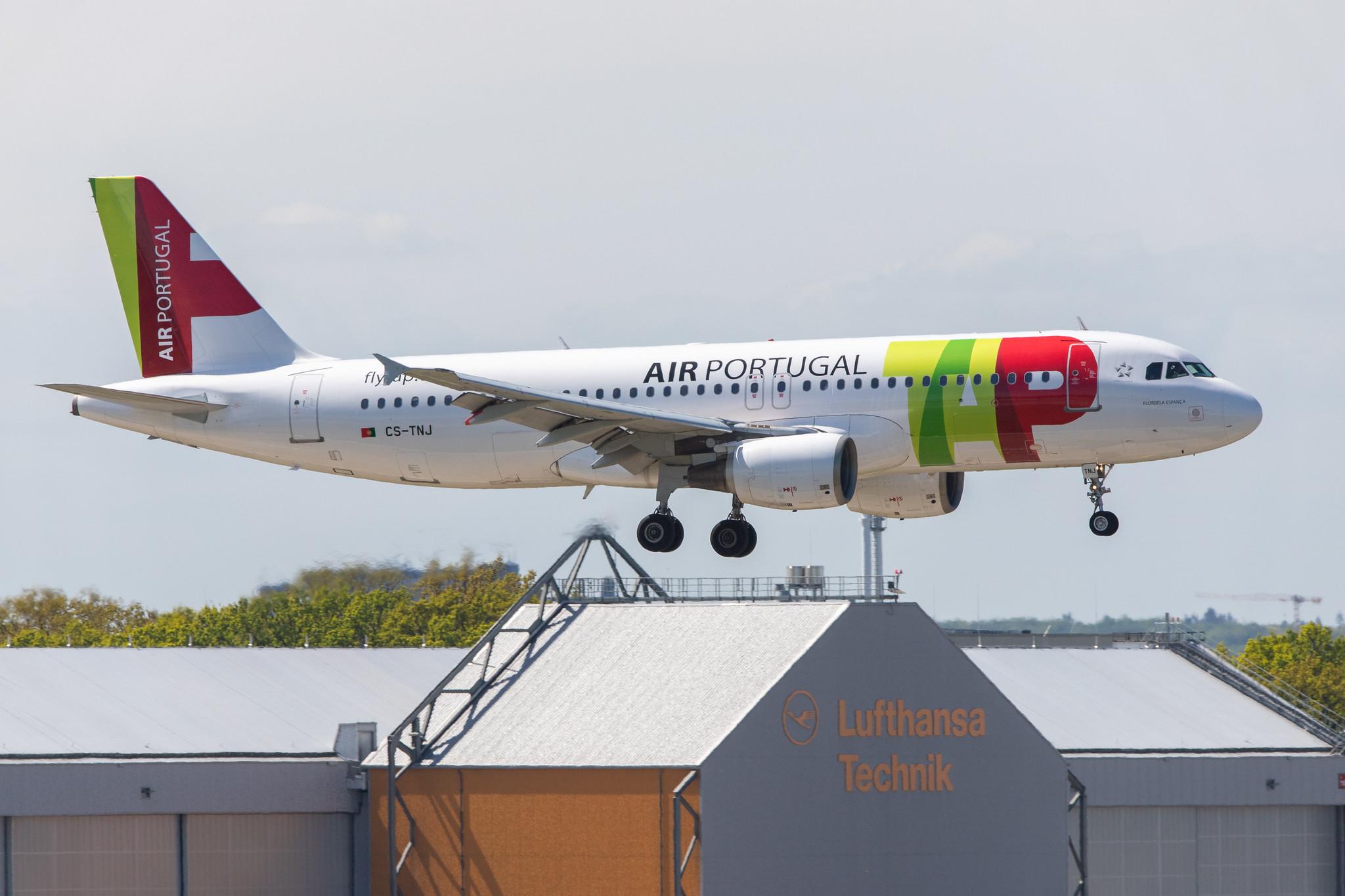 Hamburg Airport: TAP Air Portugal (TP / TAP) |  Airbus A320-214 A320 | CS-TNJ | MSN 1181