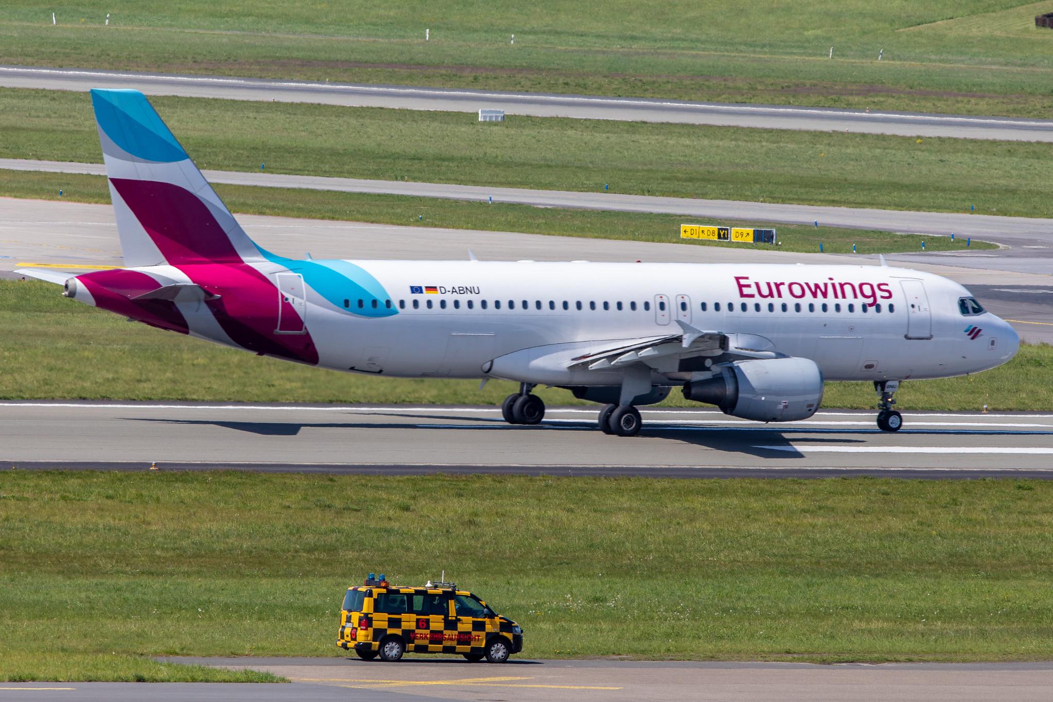 Hamburg Airport: Eurowings (EW / EWG) |  Airbus A320-214 A320 | D-ABNU | MSN 2591