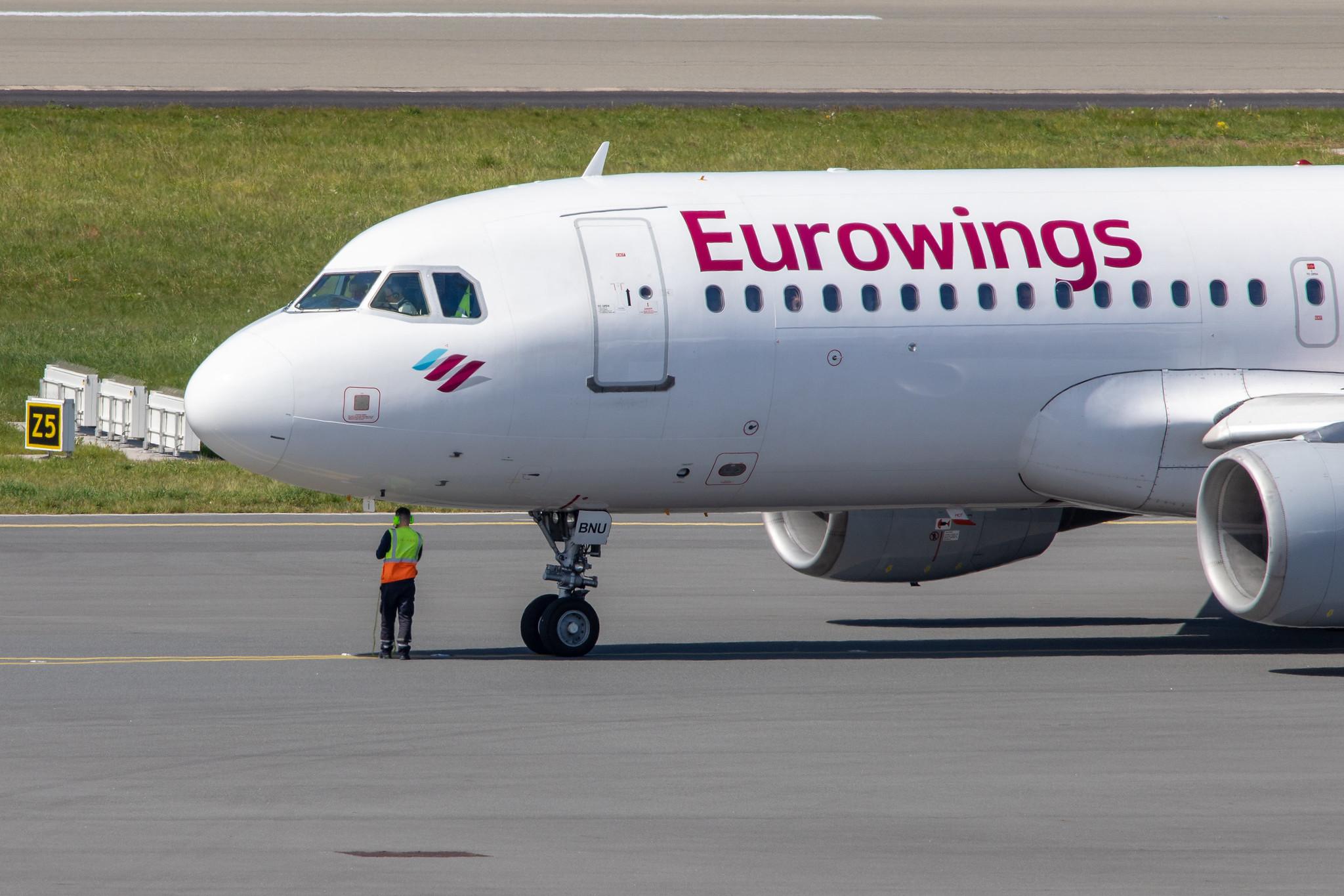 Hamburg Airport: Eurowings (EW / EWG) |  Airbus A320-214 A320 | D-ABNU | MSN 2591