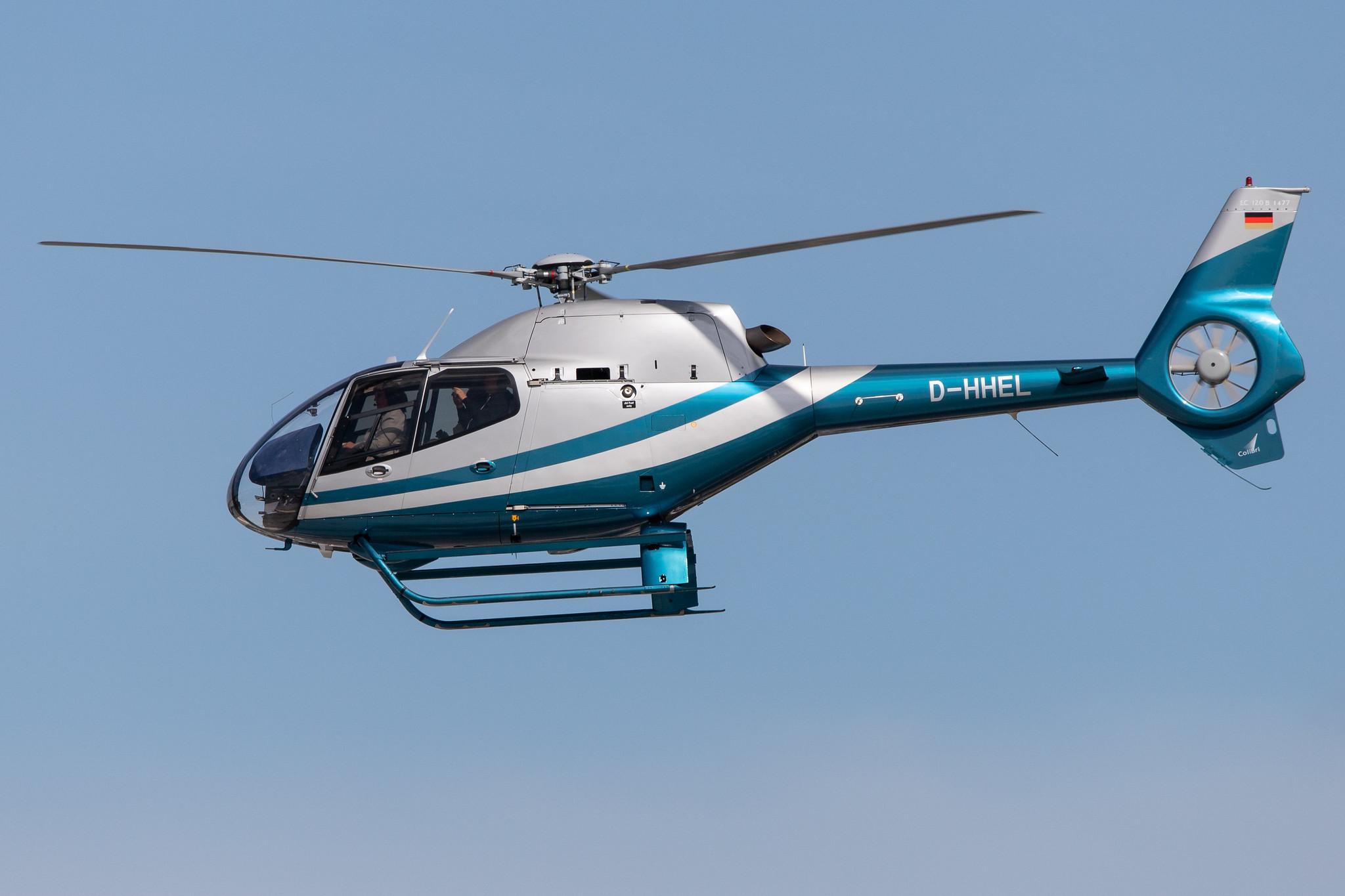 Hamburg Airport: Hanseatic Helicopter Service |  Eurocopter EC120B Corlibri EC20 | D-HHEL | MSN 1477