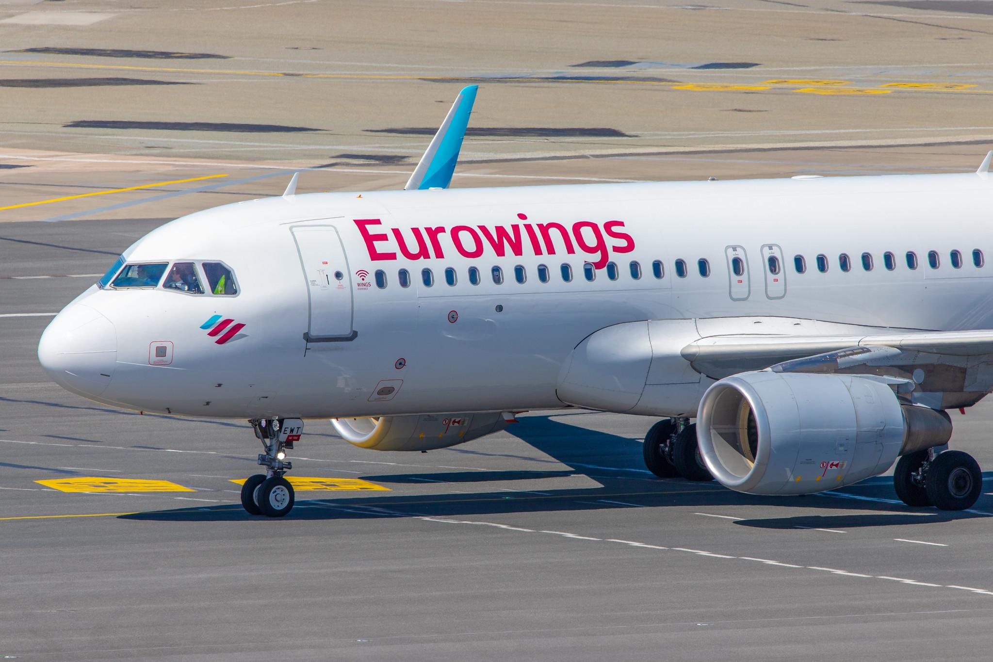Hamburg Airport: Eurowings (EW / EWG) |  Airbus A320-214 A320 | D-AEWT | MSN 7534