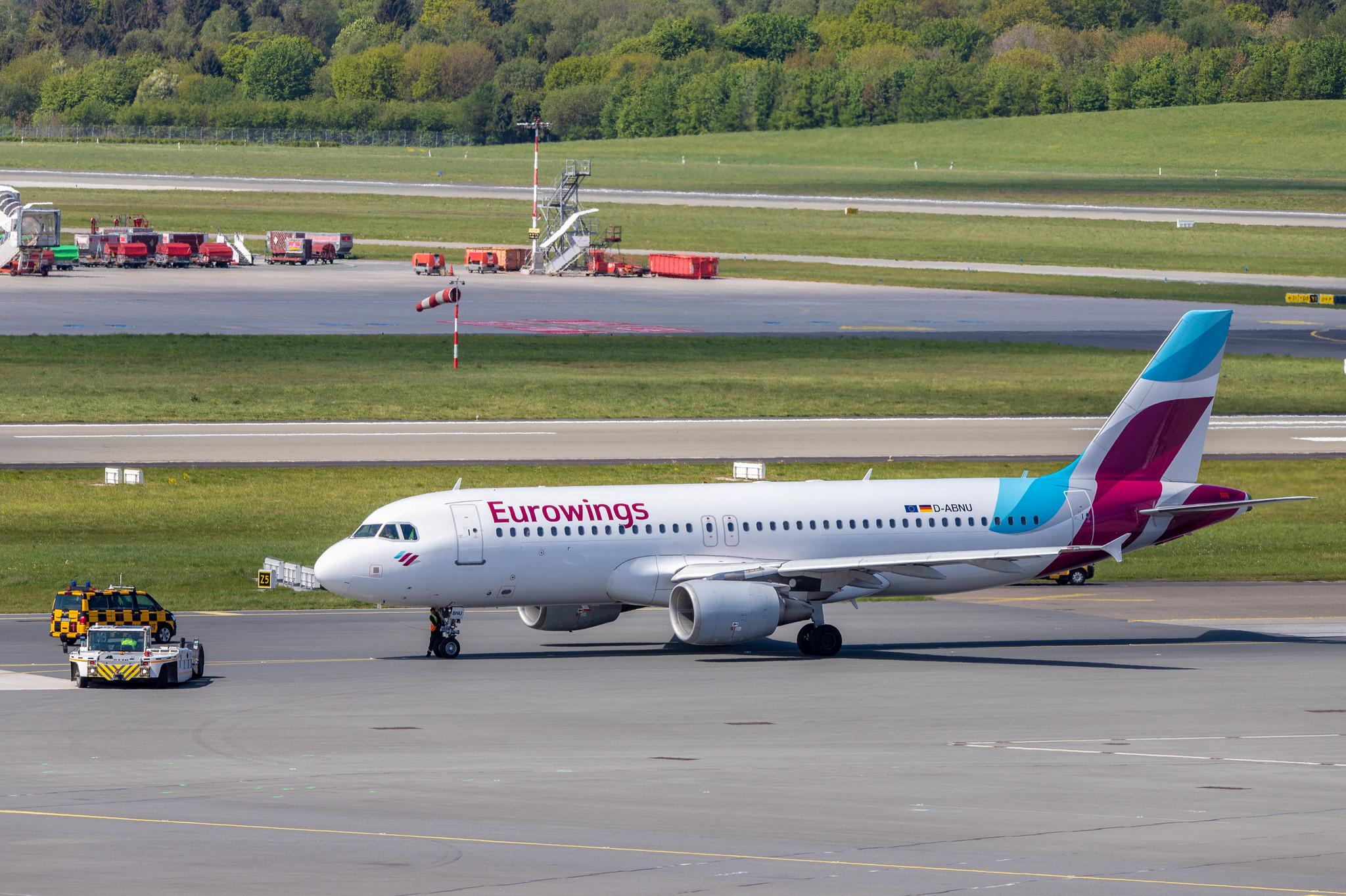 Hamburg Airport: Eurowings (EW / EWG) |  Airbus A320-214 A320 | D-ABNU | MSN 2591