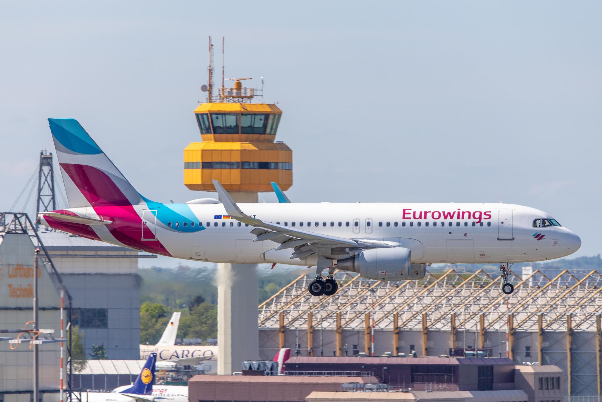Hamburg Airport: Eurowings (EW / EWG) |  Airbus A320-214 A320 | D-AEWT | MSN 7534