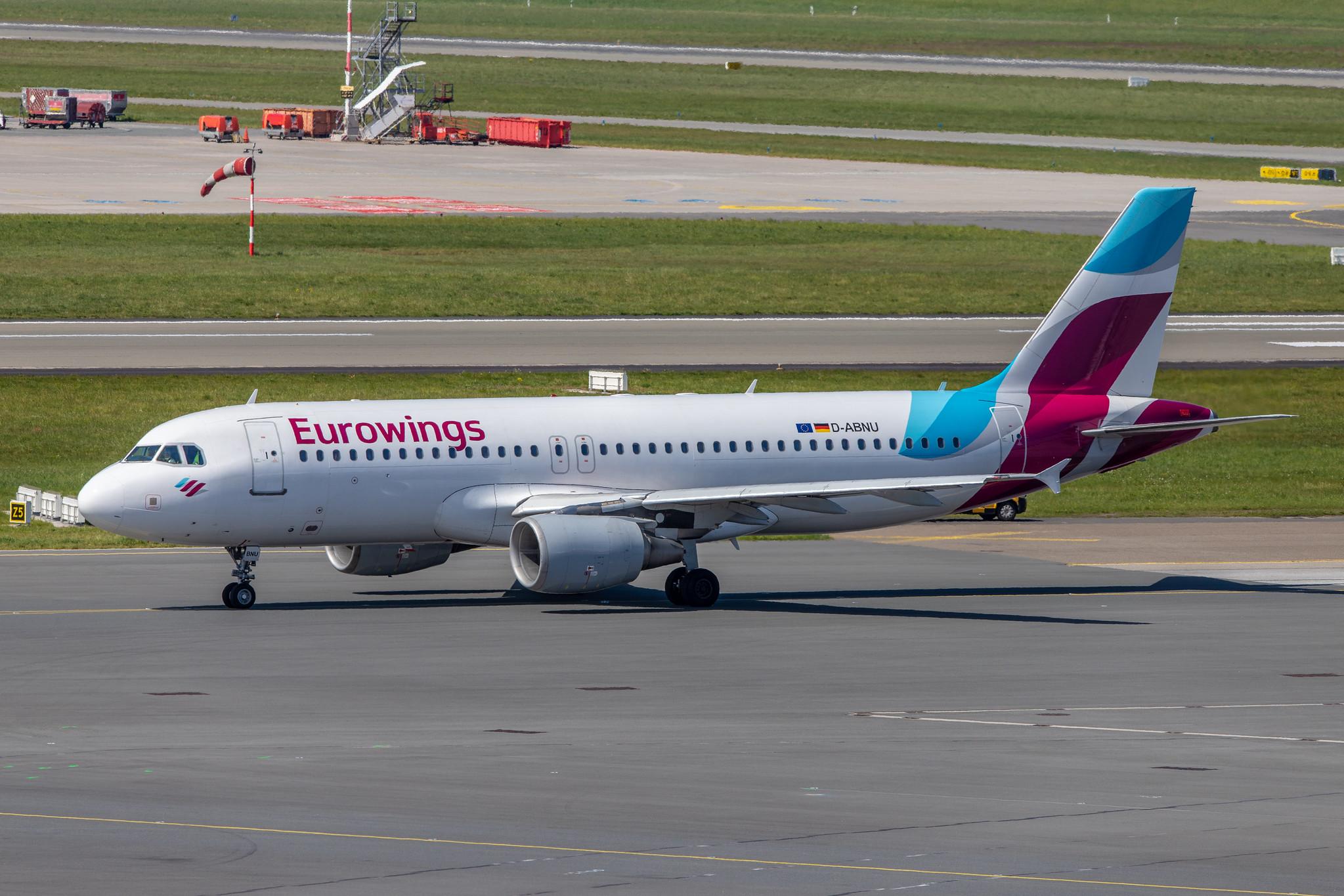 Hamburg Airport: Eurowings (EW / EWG) |  Airbus A320-214 A320 | D-ABNU | MSN 2591