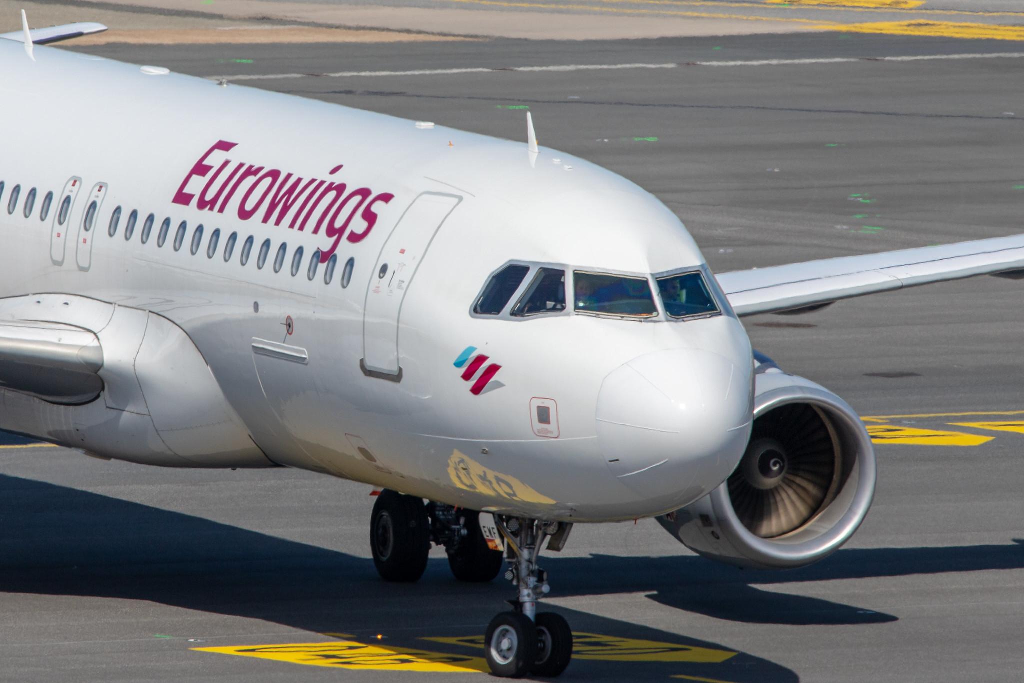 Hamburg Airport: Eurowings (EW / EWG) |  Airbus A320-214 A320 | D-AEWF | MSN 7087