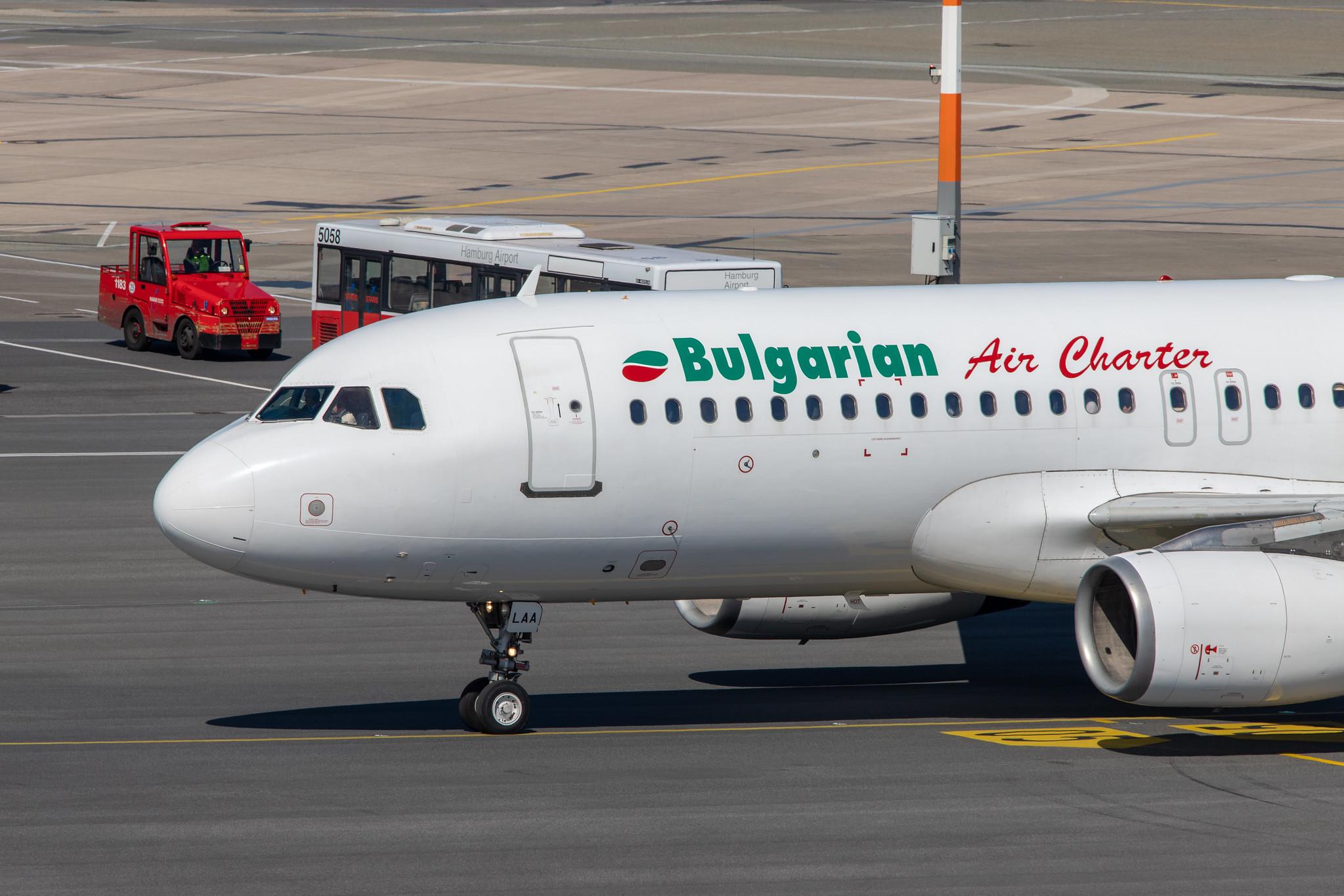 Hamburg Airport: Bulgarian Air Charter (1T / BUC) |  Airbus A320-231 A320 | LZ-LAA | MSN 0256