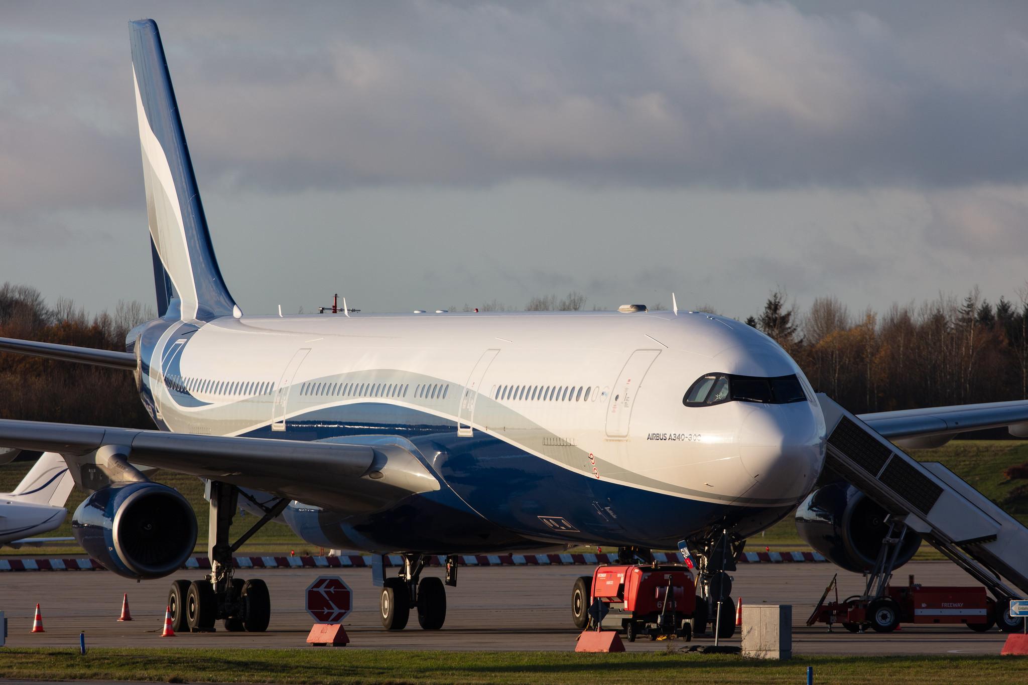 Hamburg Airport: Hi Fly (5K / HFY) | Operator: Hi Fly Malta |  Airbus A340-312 A343 | 9H-SUN | MSN 0367
