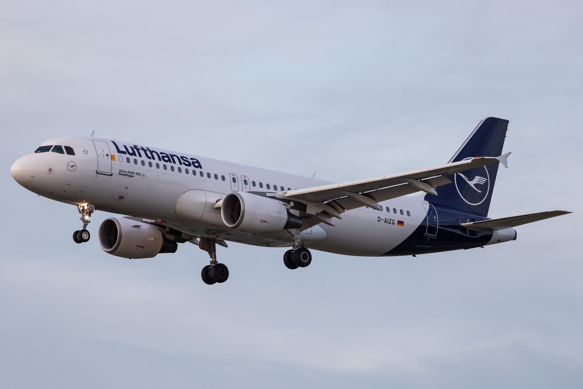 Frankfurt Airport: Lufthansa (LH / DLH) |  Airbus A320-214 A320 | D-AIZG | MSN 4324