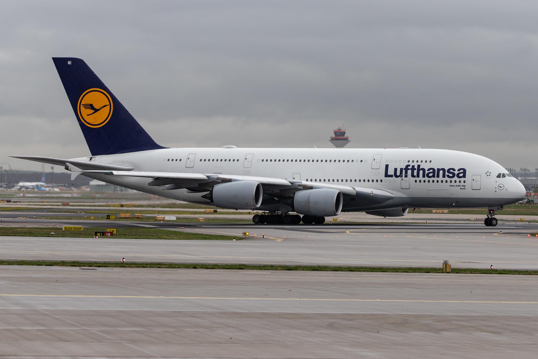 Frankfurt Airport: Lufthansa (LH / DLH) |  Airbus A380-841 A388 | D-AIMI | MSN 072