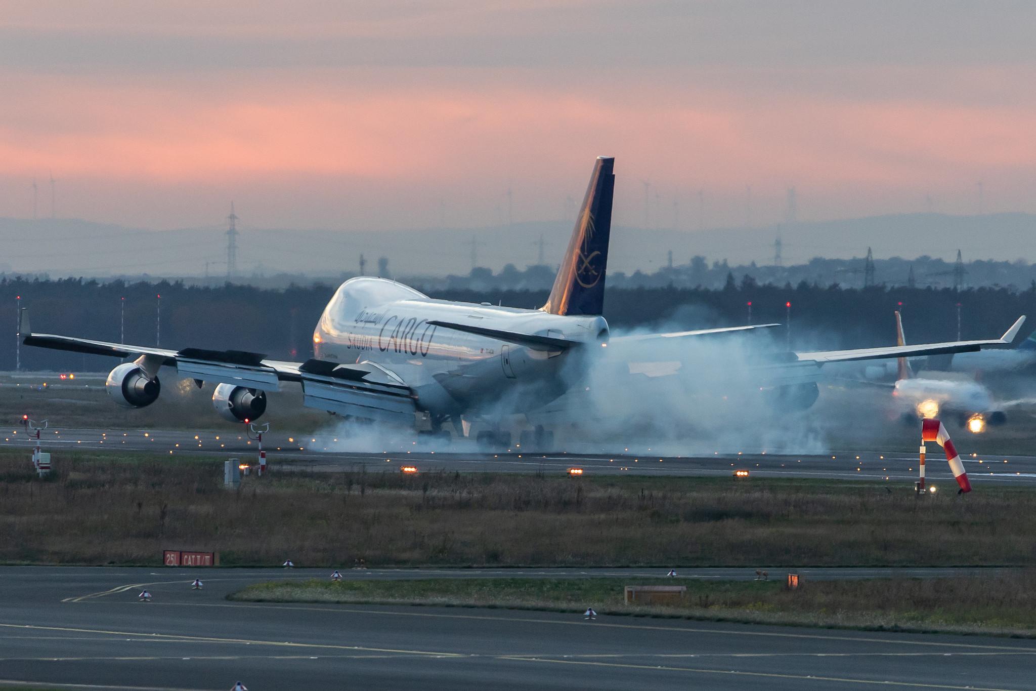 Frankfurt Airport: Saudia Cargo (SV / SVA) | Operator: AirACT |  Boeing 747-428F(ER) B744 | TC-ACM | MSN 32867