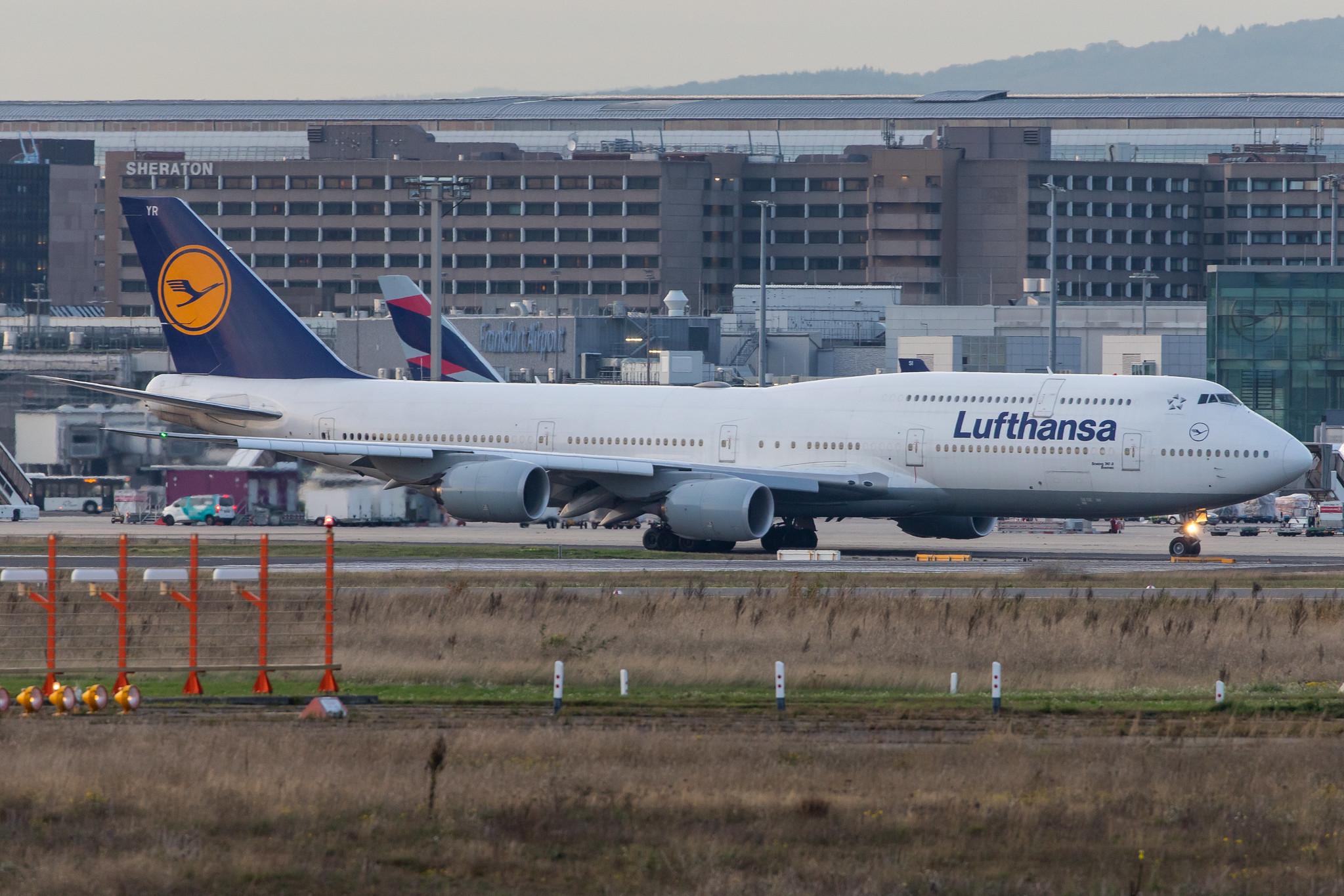 Frankfurt Airport: Lufthansa (LH / DLH) |  Boeing 747-830 B748 | D-ABYR | MSN 37842