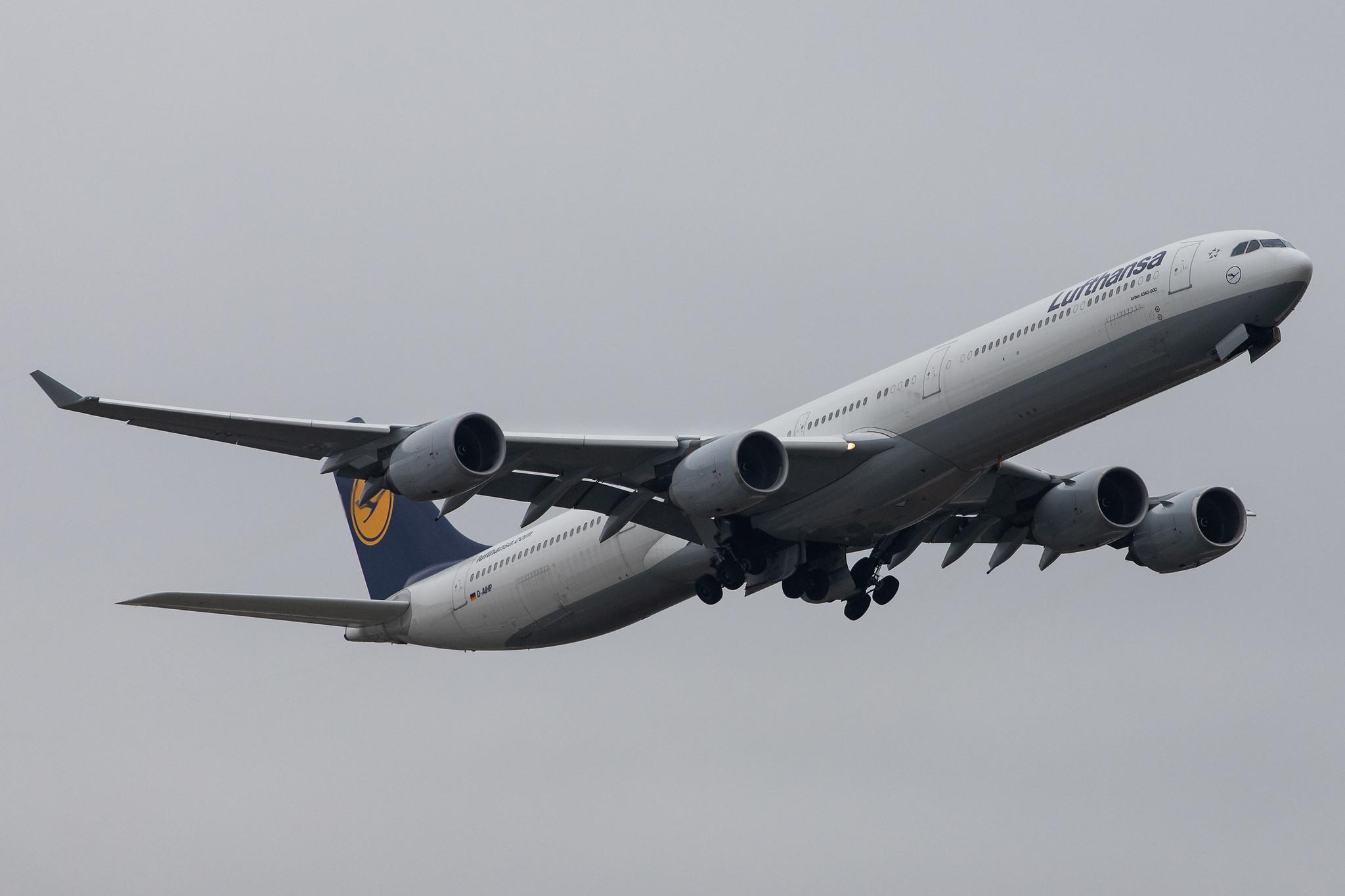 Frankfurt Airport: Lufthansa (LH / DLH) |  Airbus A340-642 A346 | D-AIHP | MSN 0771