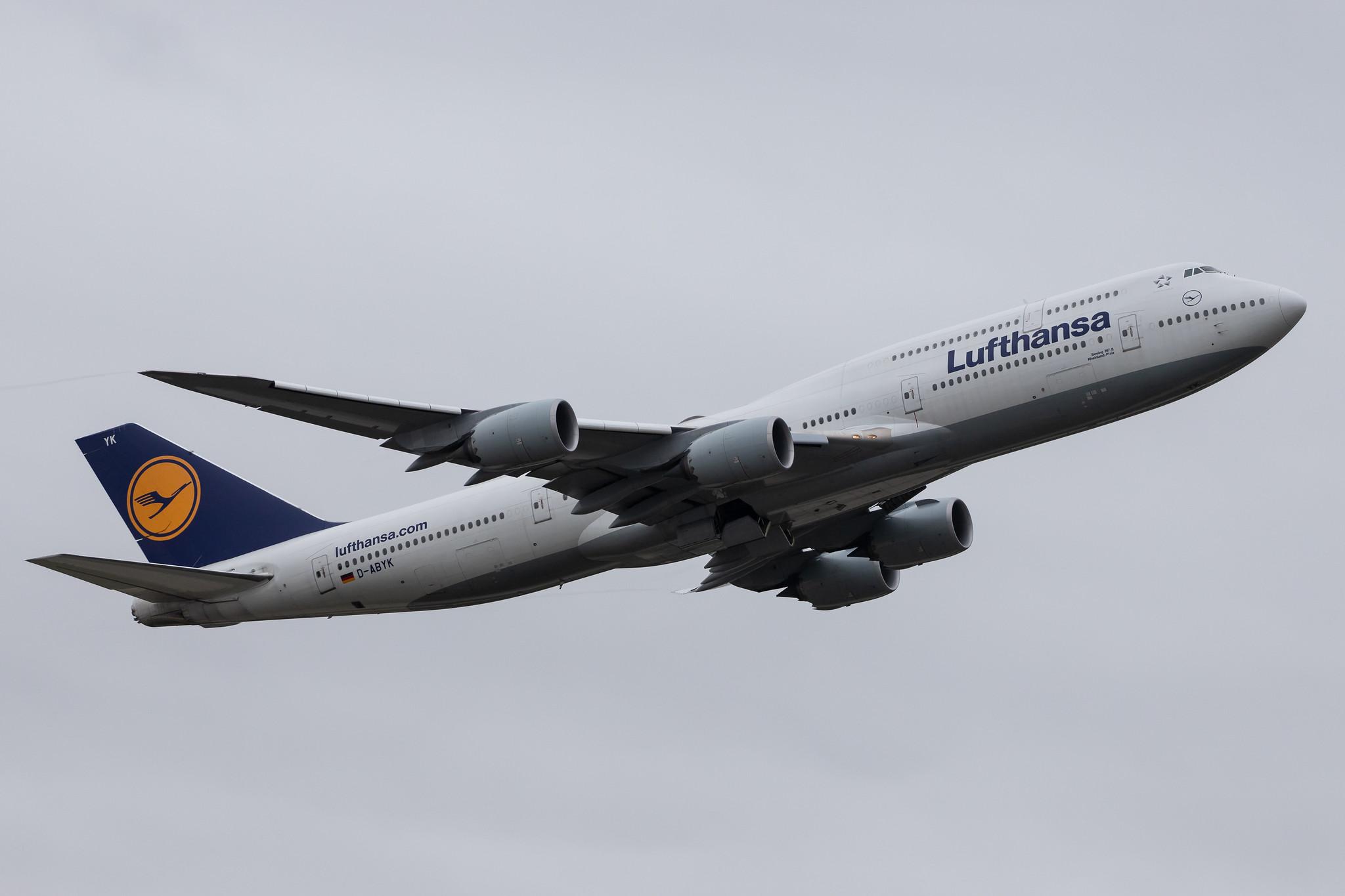 Frankfurt Airport: Lufthansa (LH / DLH) |  Boeing 747-830 B748 | D-ABYK | MSN 37835