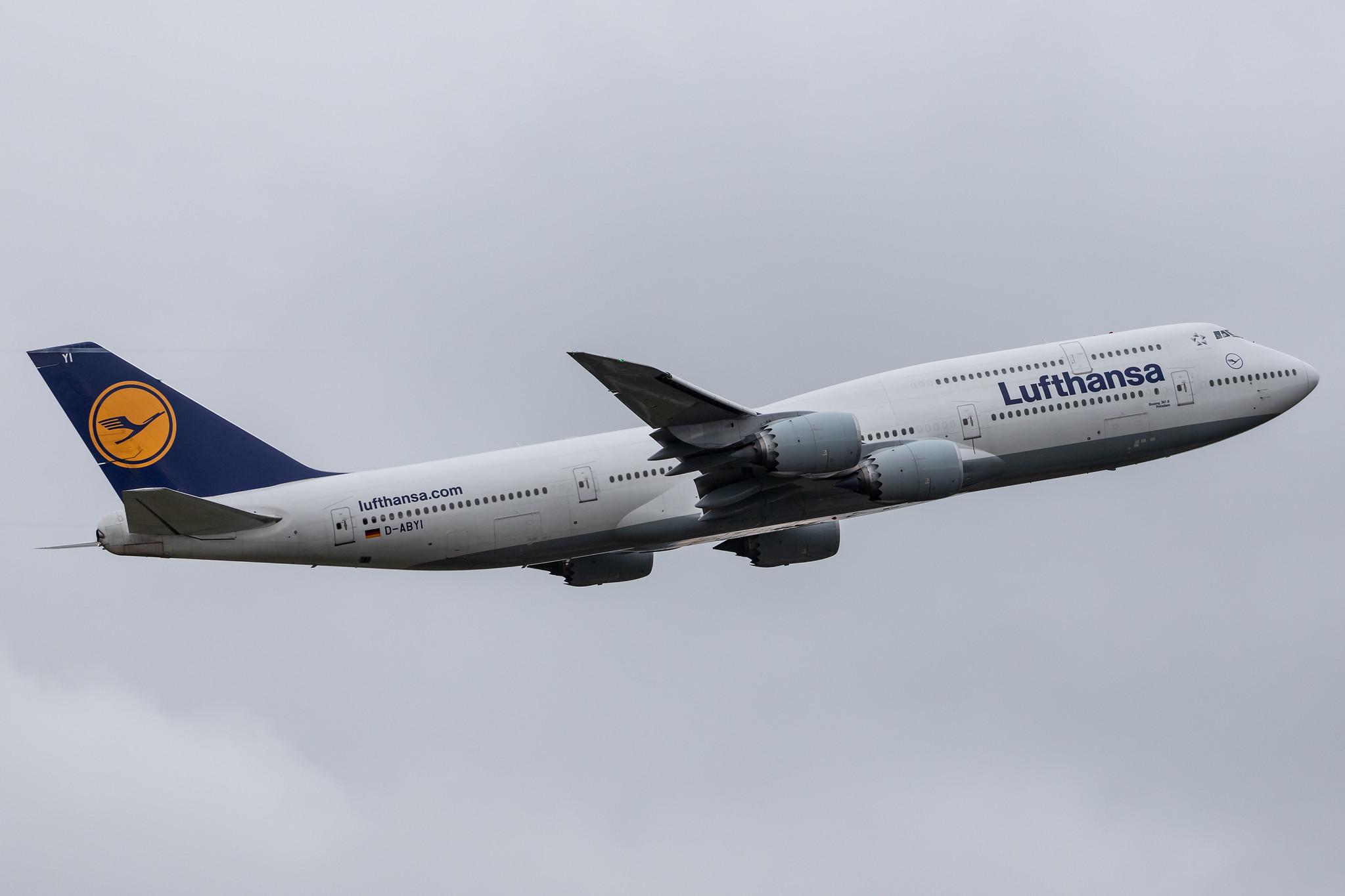 Frankfurt Airport: Lufthansa (LH / DLH) |  Boeing 747-830 B748 | D-ABYI | MSN 37833