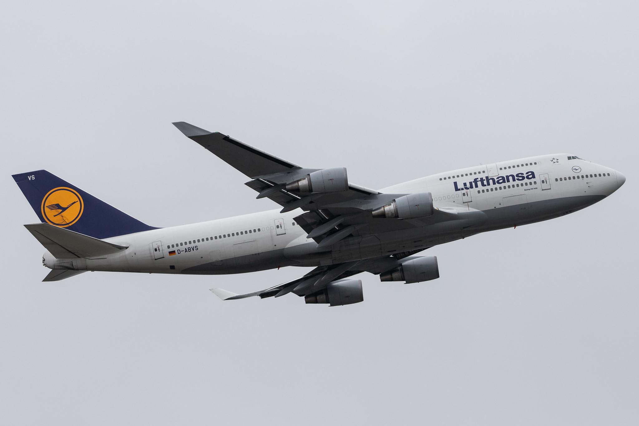 Frankfurt Airport: Lufthansa (LH / DLH) |  Boeing 747-430 B744 | D-ABVS | MSN 28286