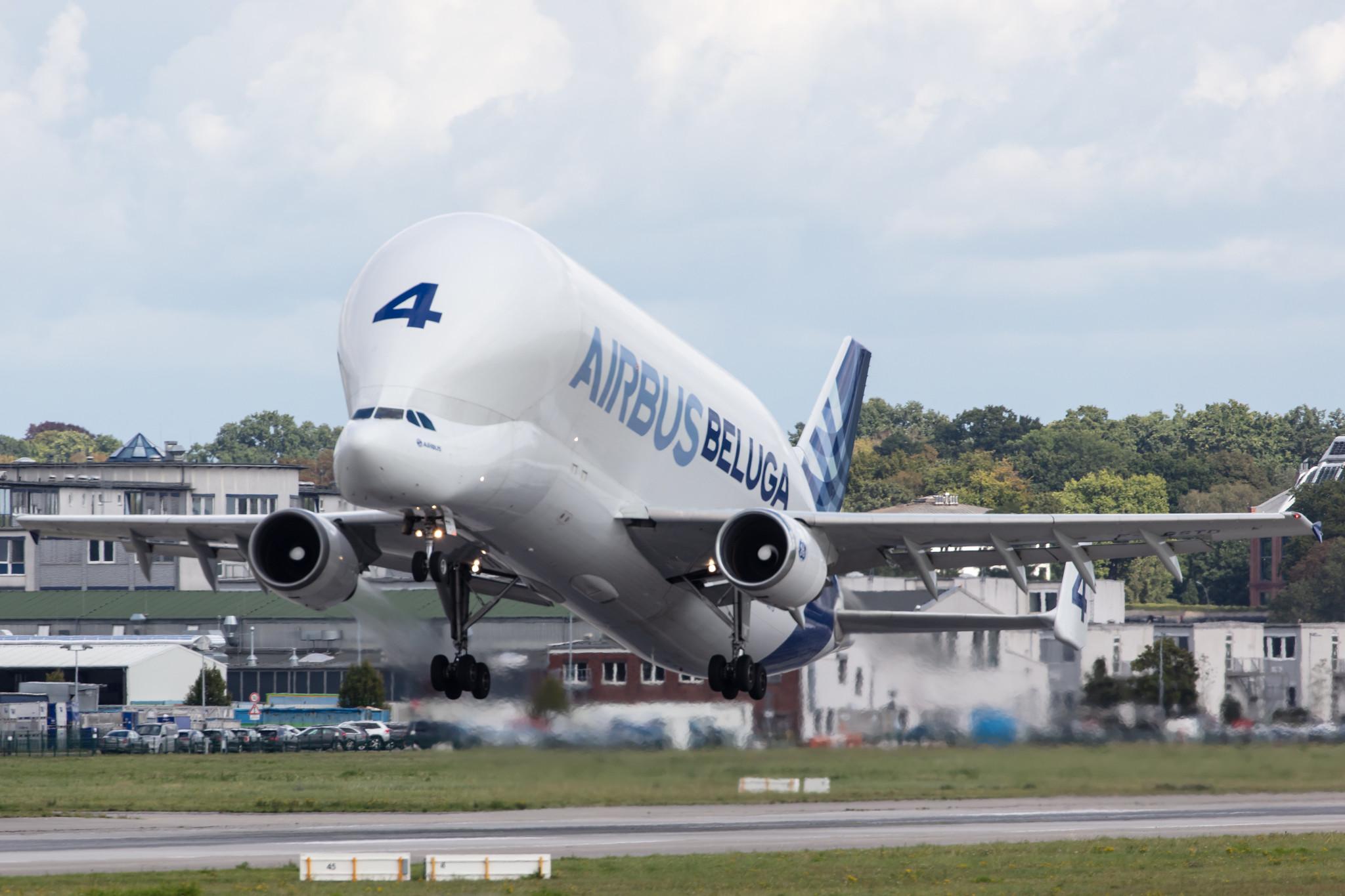 Hamburg Finkenwerder: Airbus Transport International (4Y / BGA) |  Airbus A300-608ST Beluga A3ST | F-GSTD | MSN 776