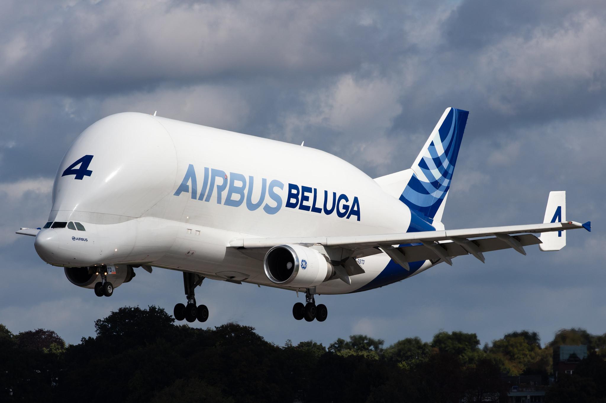 Hamburg Finkenwerder: Airbus Transport International (4Y / BGA) |  Airbus A300-608ST Beluga A3ST | F-GSTD | MSN 776