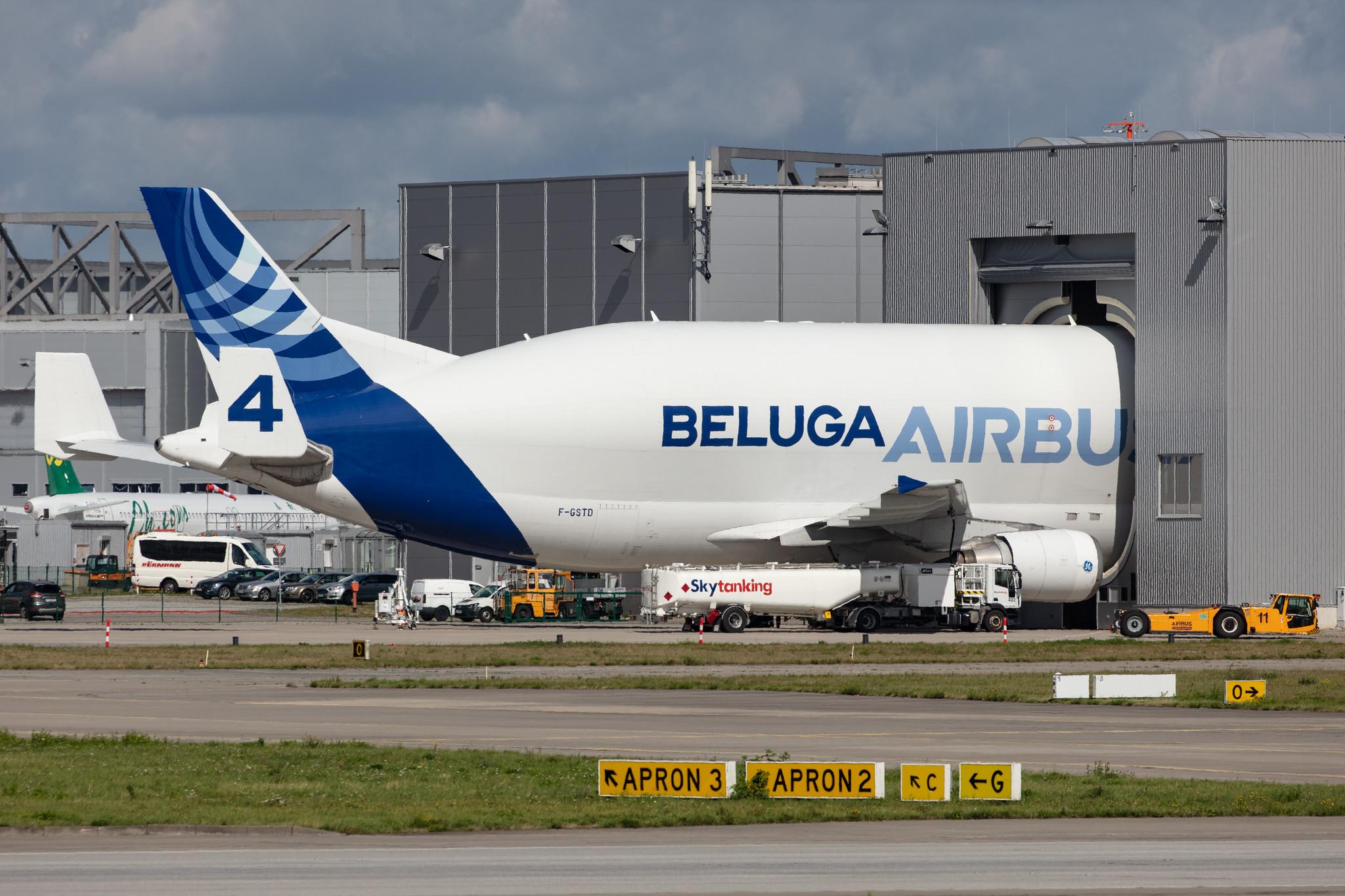 Hamburg Finkenwerder: Airbus Transport International (4Y / BGA) |  Airbus A300-608ST Beluga A3ST | F-GSTD | MSN 776