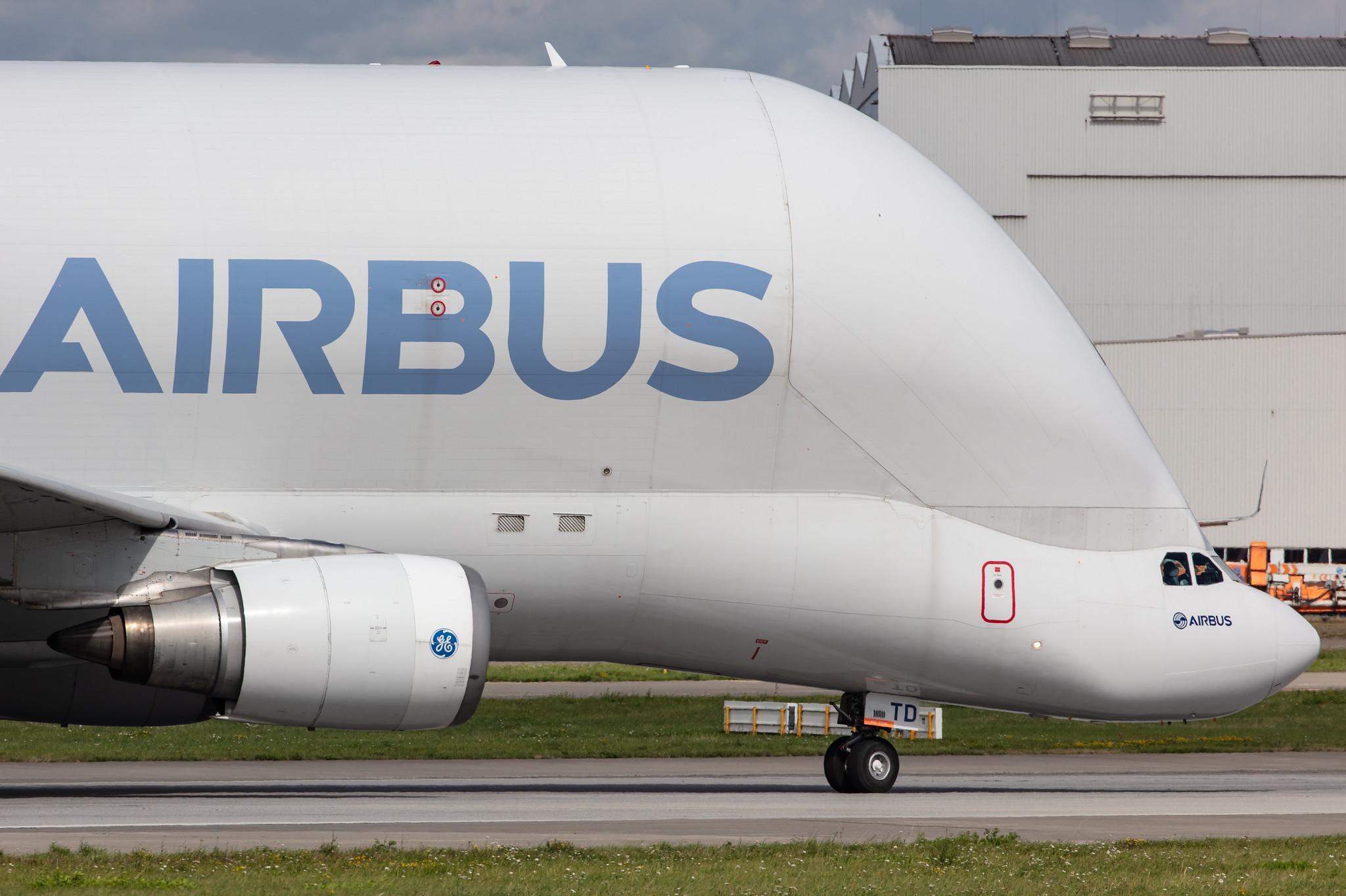 Hamburg Finkenwerder: Airbus Transport International (4Y / BGA) |  Airbus A300-608ST Beluga A3ST | F-GSTD | MSN 776