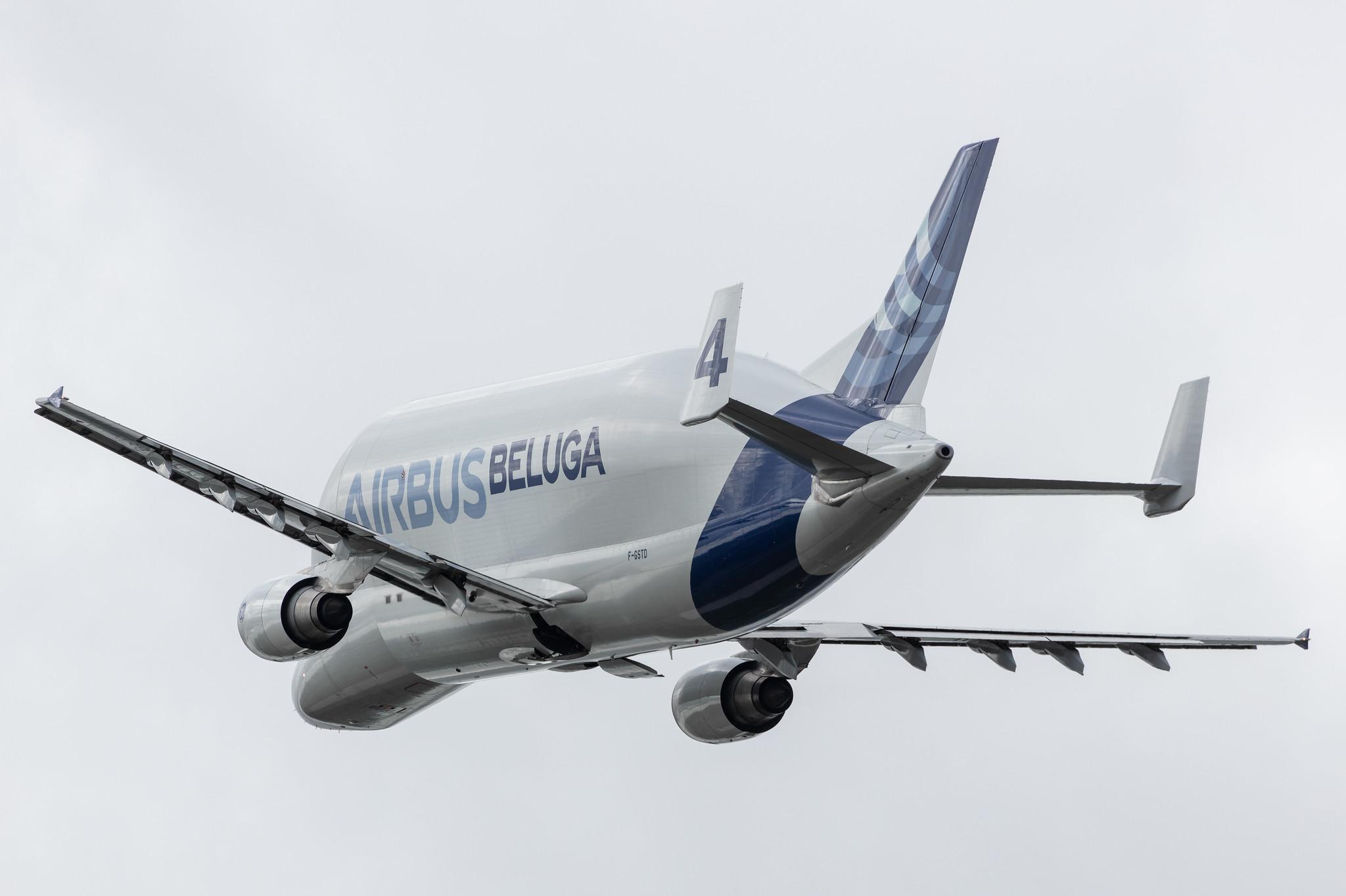 Hamburg Finkenwerder: Airbus Transport International (4Y / BGA) |  Airbus A300-608ST Beluga A3ST | F-GSTD | MSN 776