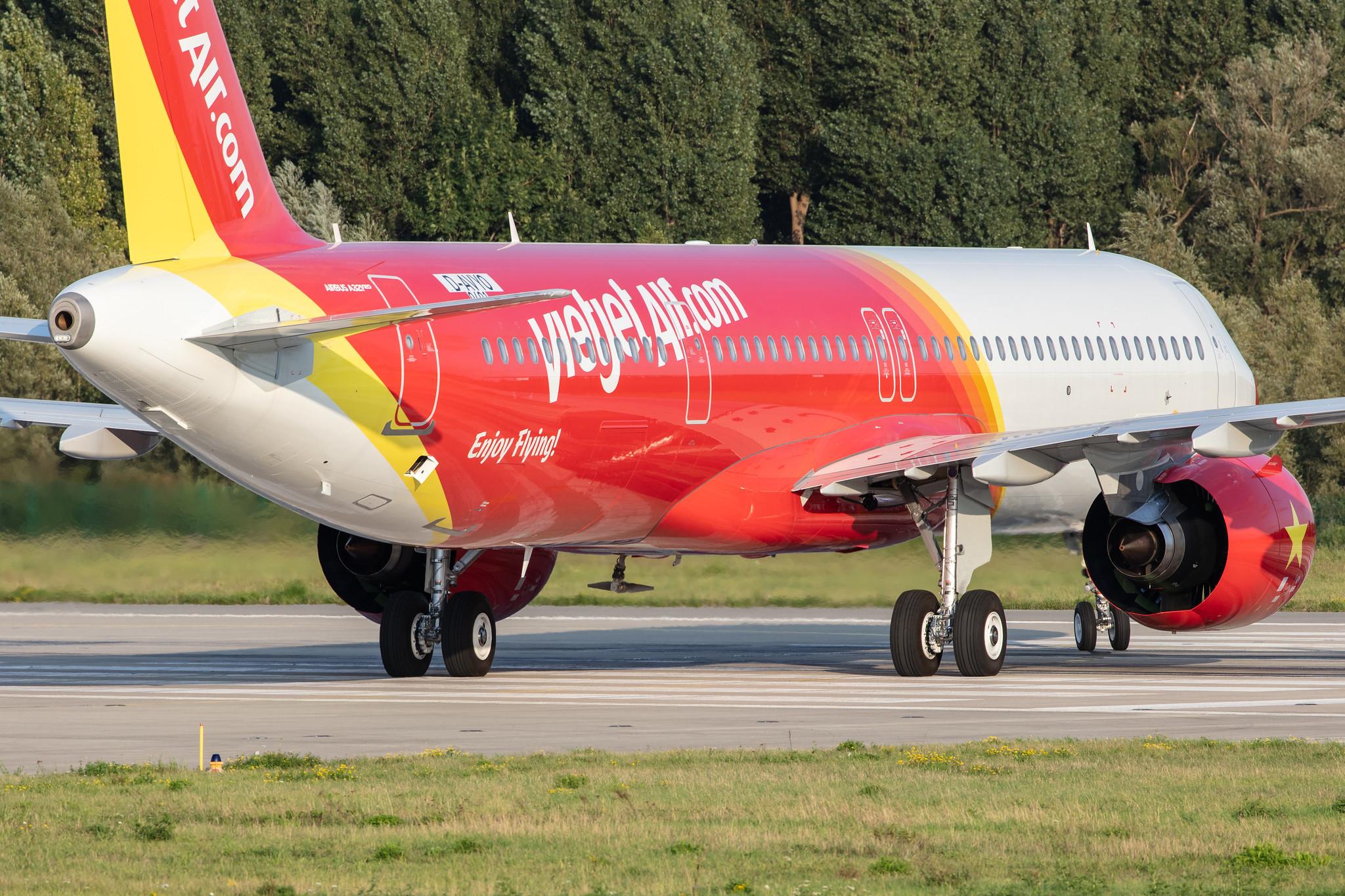 Hamburg Finkenwerder: VietJetAir (VJ / VJC) |  Airbus A321-271NX A21N | D-AVYO (VN-A524) | MSN 9401