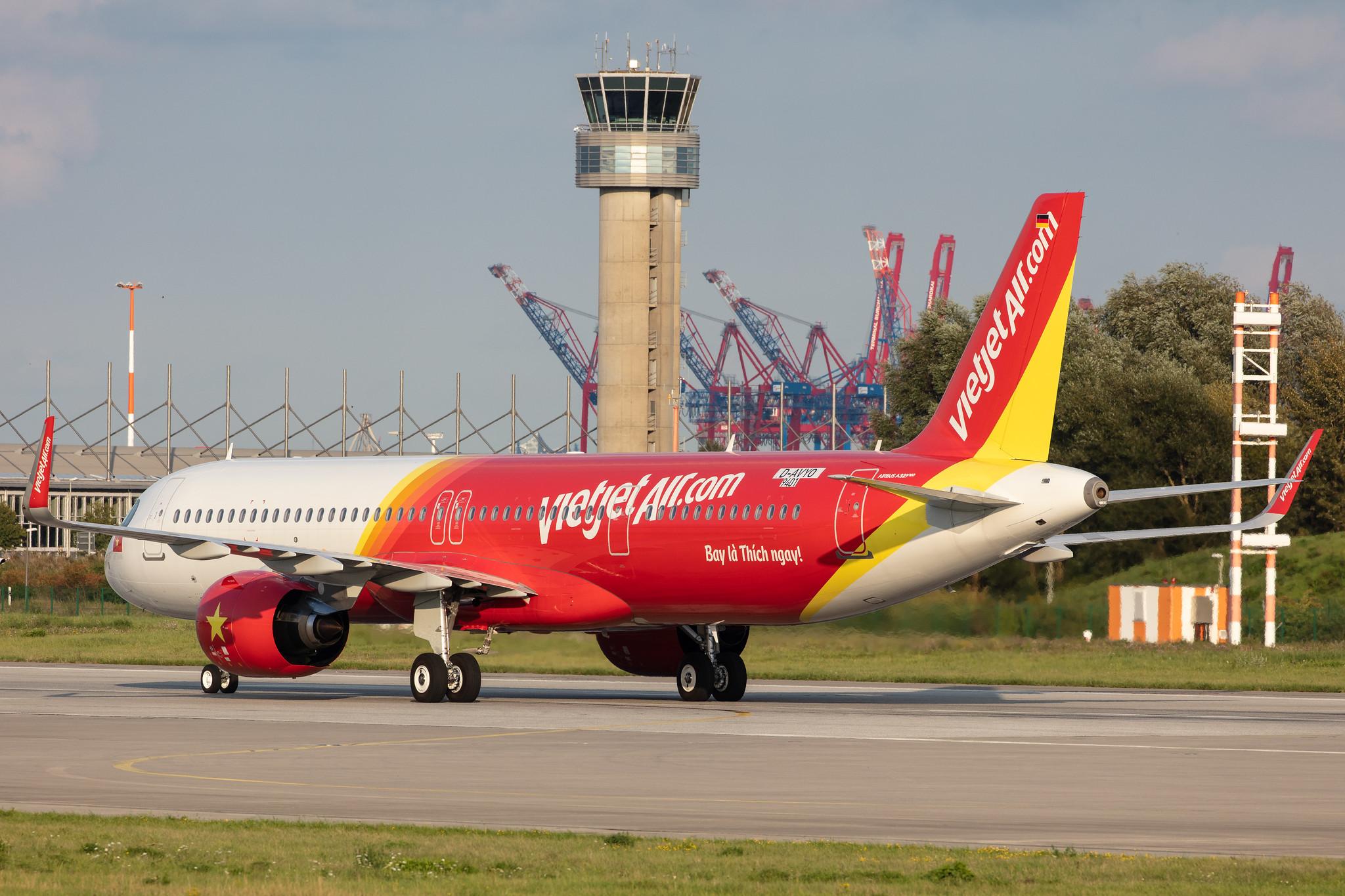 Hamburg Finkenwerder: VietJetAir (VJ / VJC) |  Airbus A321-271NX A21N | D-AVYO (VN-A524) | MSN 9401