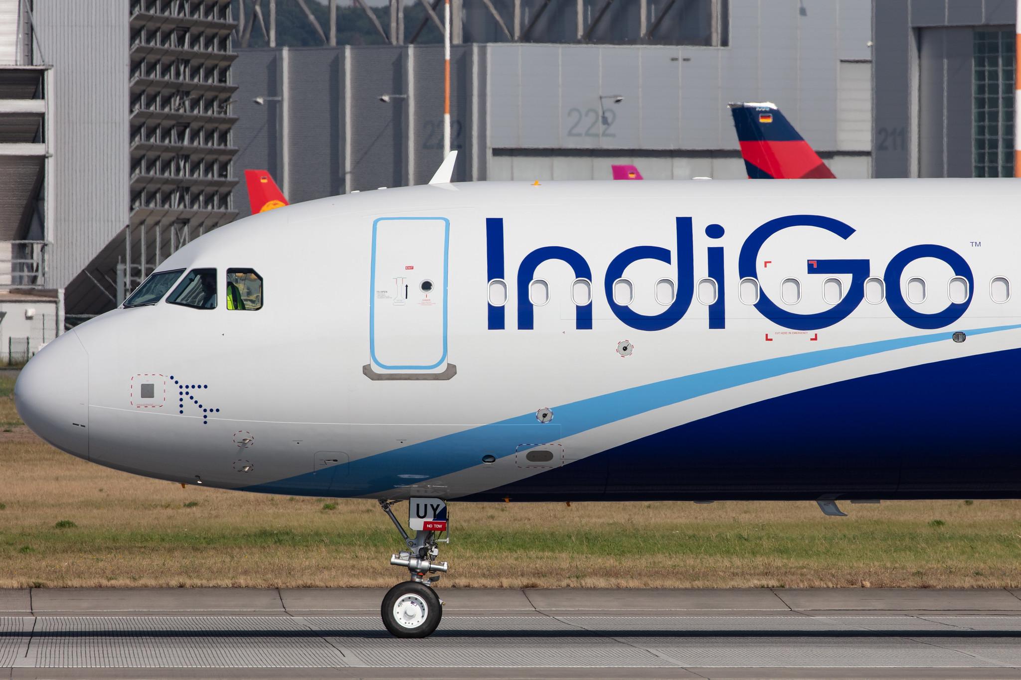 Hamburg Finkenwerder: IndiGo (6E / IGO) |  Airbus A321-271NX A21N | D-AVXH (VT-IUY) | MSN 9443