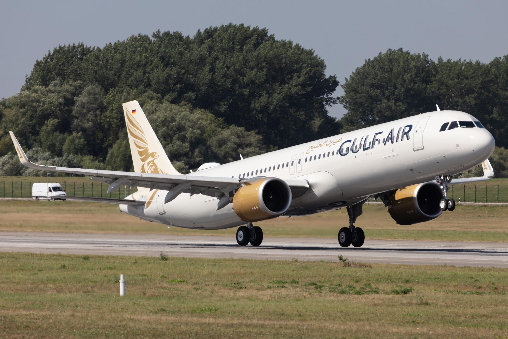Hamburg Finkenwerder: Gulf Air (GF / GFA) |  Airbus A321-253NX A21N | D-AYAR (A9C-NA) | MSN 9433