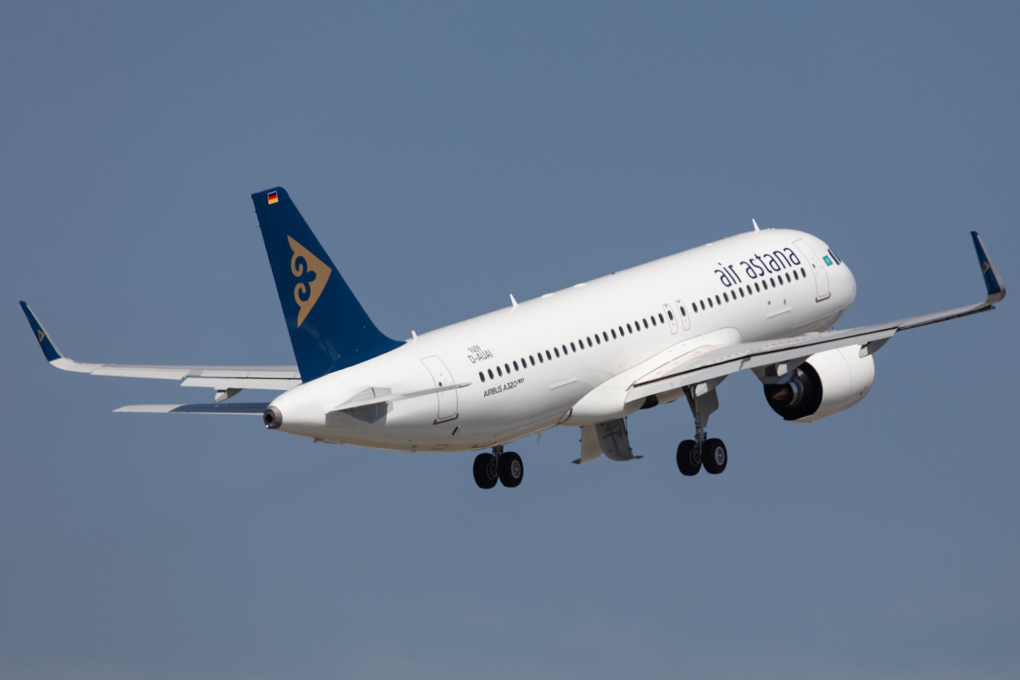 Hamburg Finkenwerder: Air Astana (KC / KZR) |  Airbus A320-271N A20N | D-AUAI (P4-KBK ) | MSN 9459