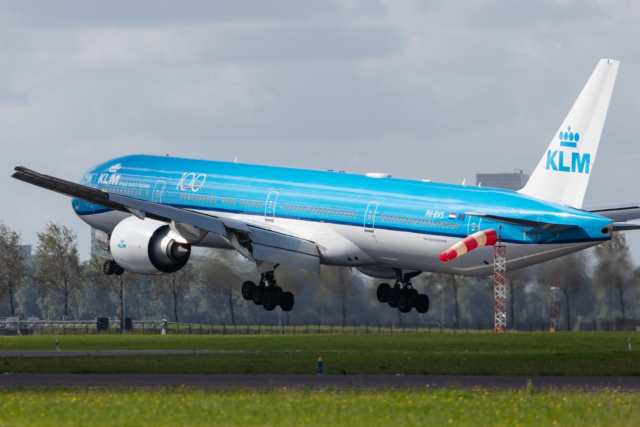 Amsterdam Airport Schiphol: KLM (KL / KLM) |  Boeing 777-306(ER) B77W | PH-BVS | MSN 61604