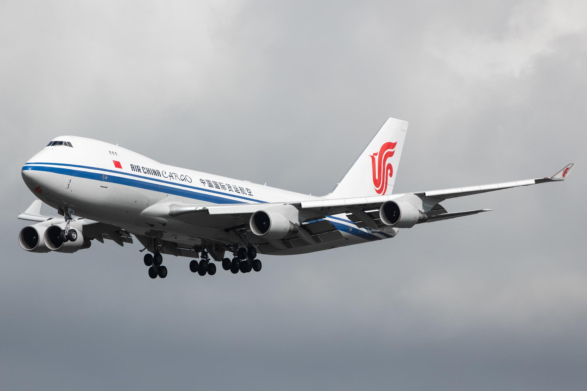 Amsterdam Airport Schiphol: Air China Cargo (/ CAO) |  Boeing 747-4FT(F) B744 | B-2475 | MSN 34239