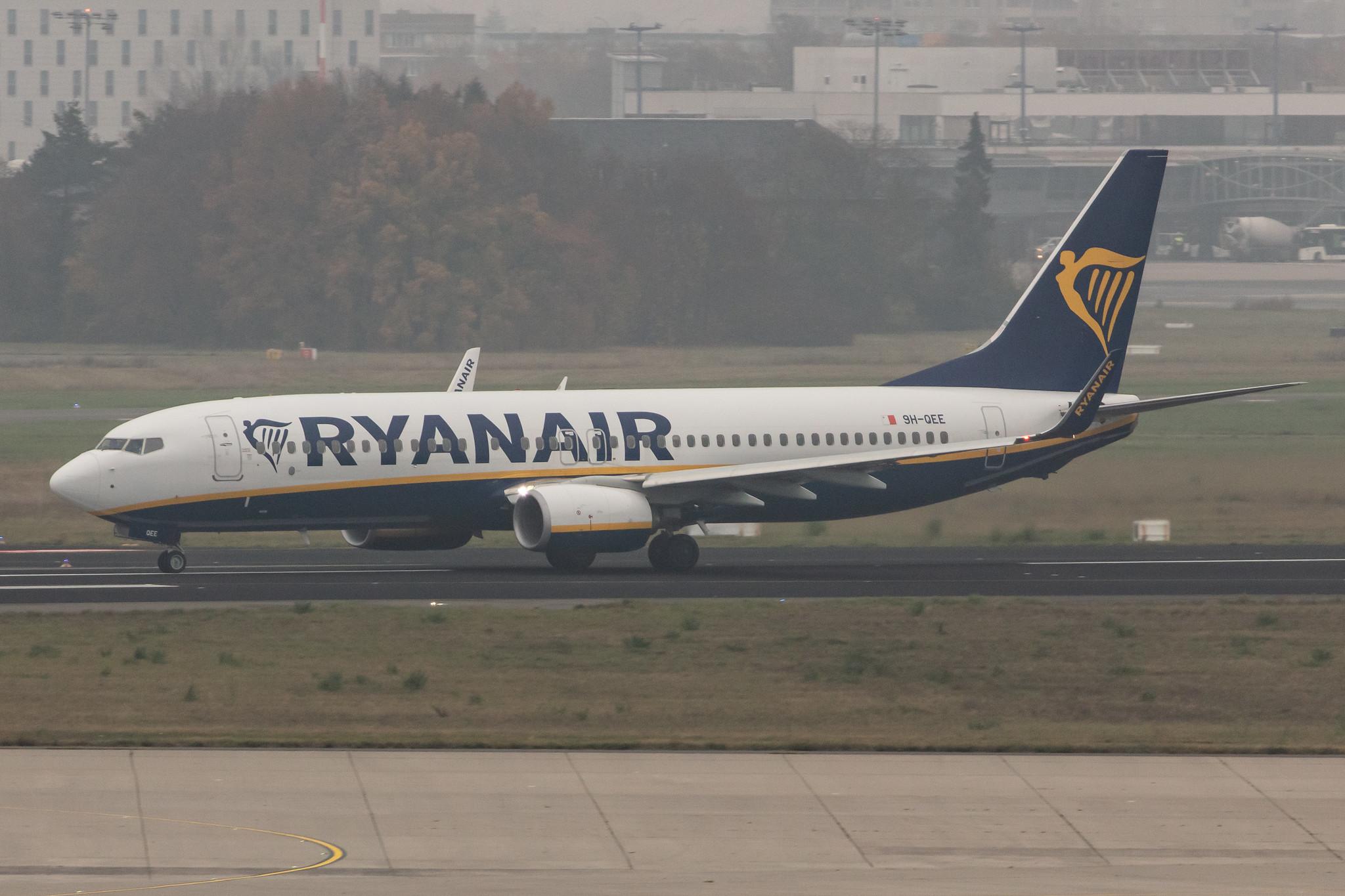 Flughafen Berlin Brandenburg: Ryanair (FR / RYR) | Operator: Malta Air |  Boeing 737-8AS B738 | 9H-QEE | MSN 44819