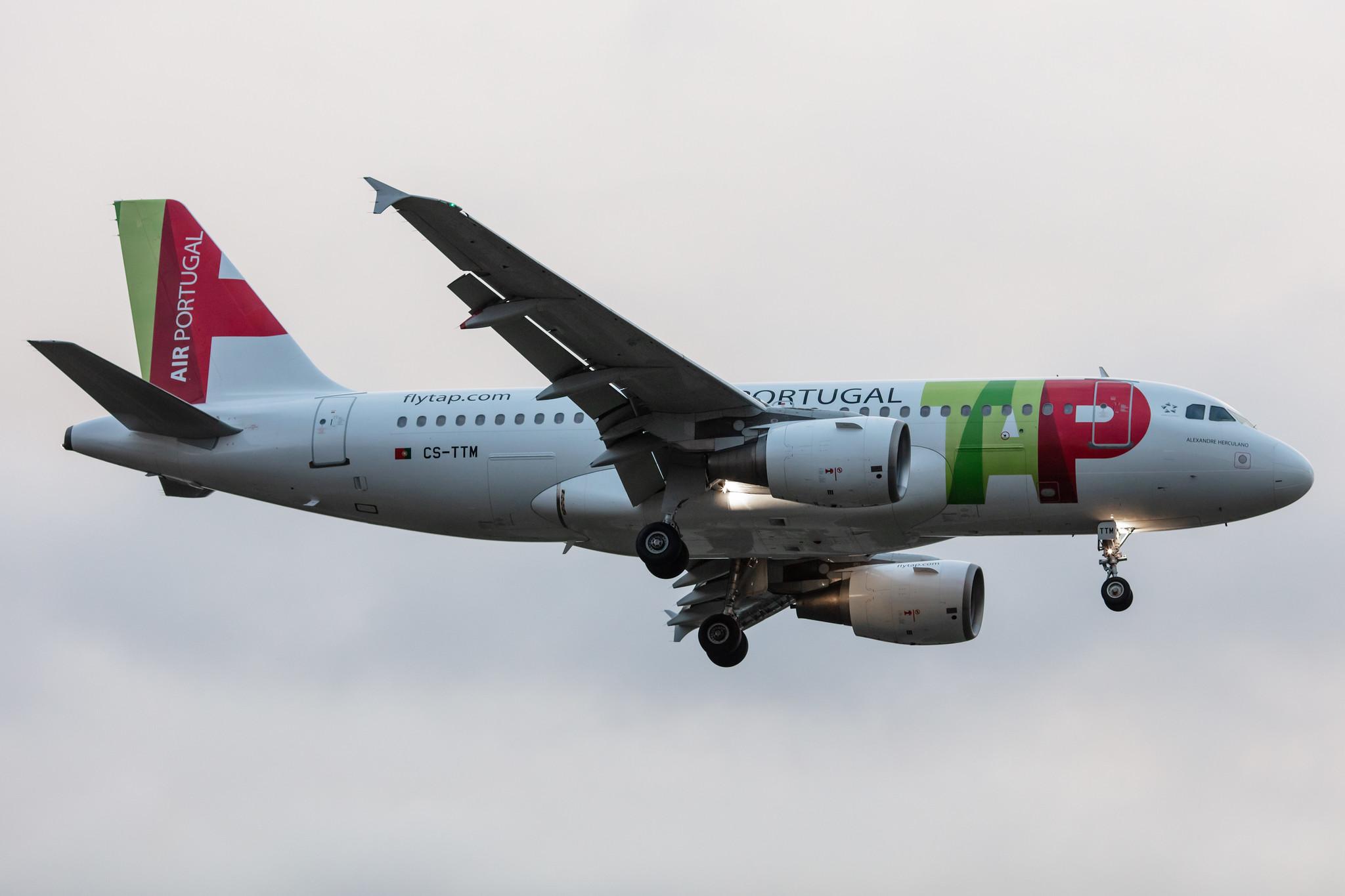 Hamburg Airport: TAP Air Portugal (TP / TAP) |  Airbus A319-111 A319 | CS-TTM | MSN 1106