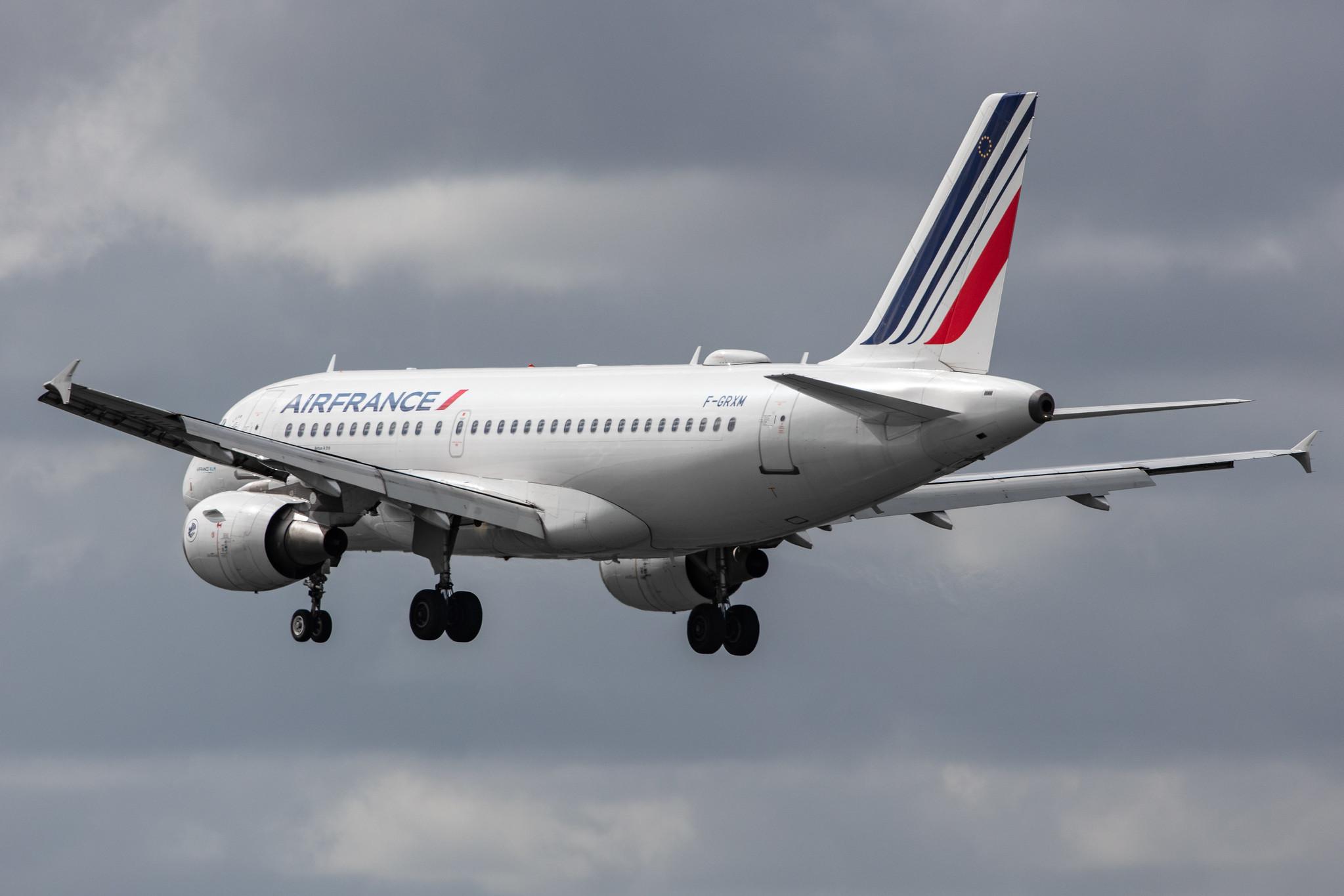 Amsterdam Airport Schiphol: Air France (AF / AFR) |  Airbus A319-111 A319 | F-GRXM | MSN 2961