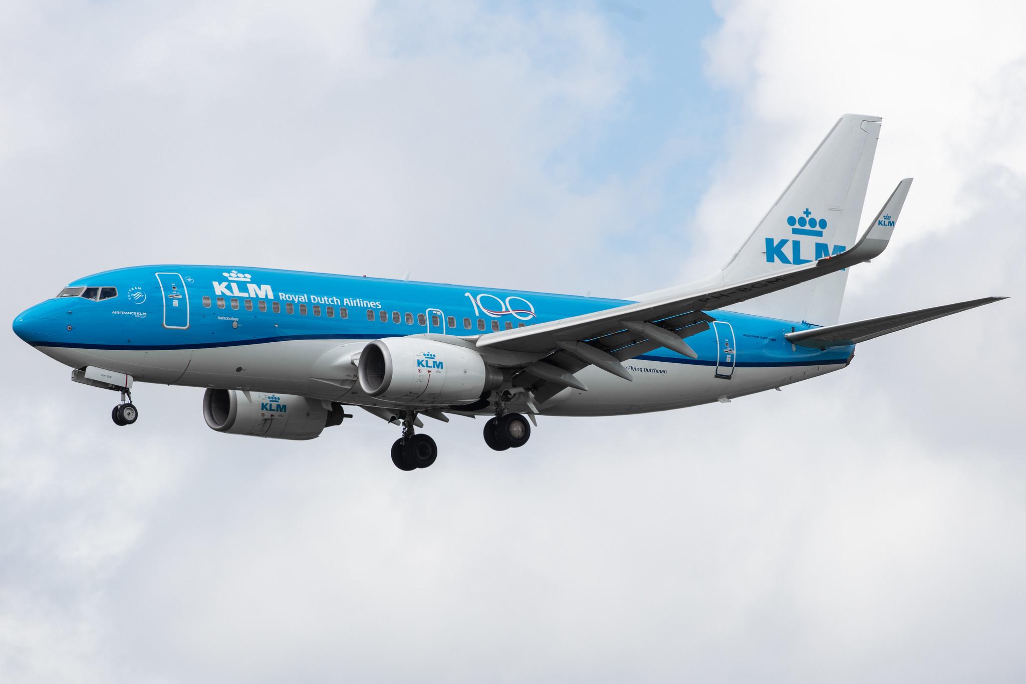 Amsterdam Airport Schiphol: KLM (KL / KLM) |  Boeing 737-7K2 B737 | PH-BGM | MSN 39255