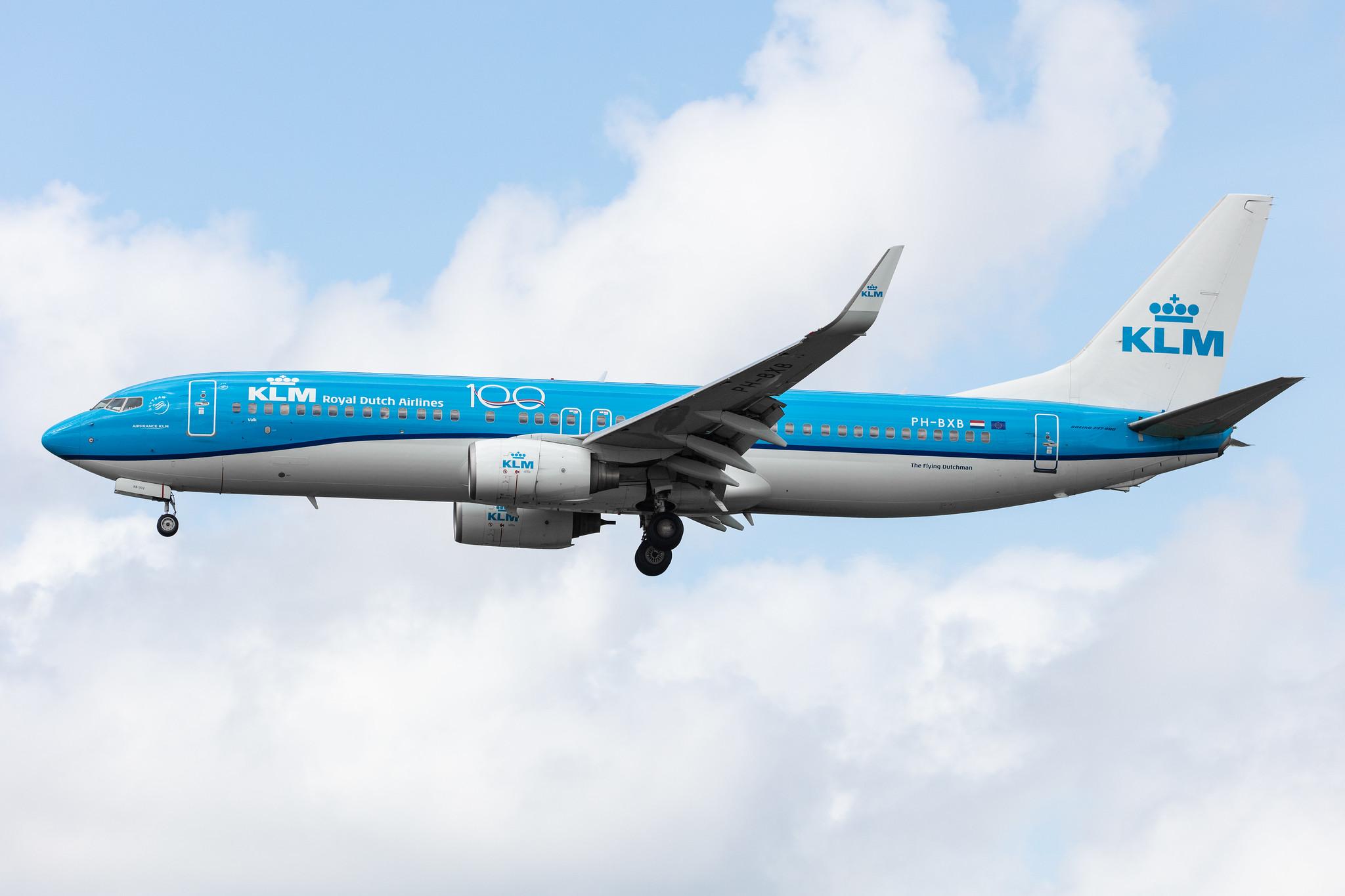 Amsterdam Airport Schiphol: KLM (KL / KLM) |  Boeing 737-8K2 B738 | PH-BXB | MSN 29132