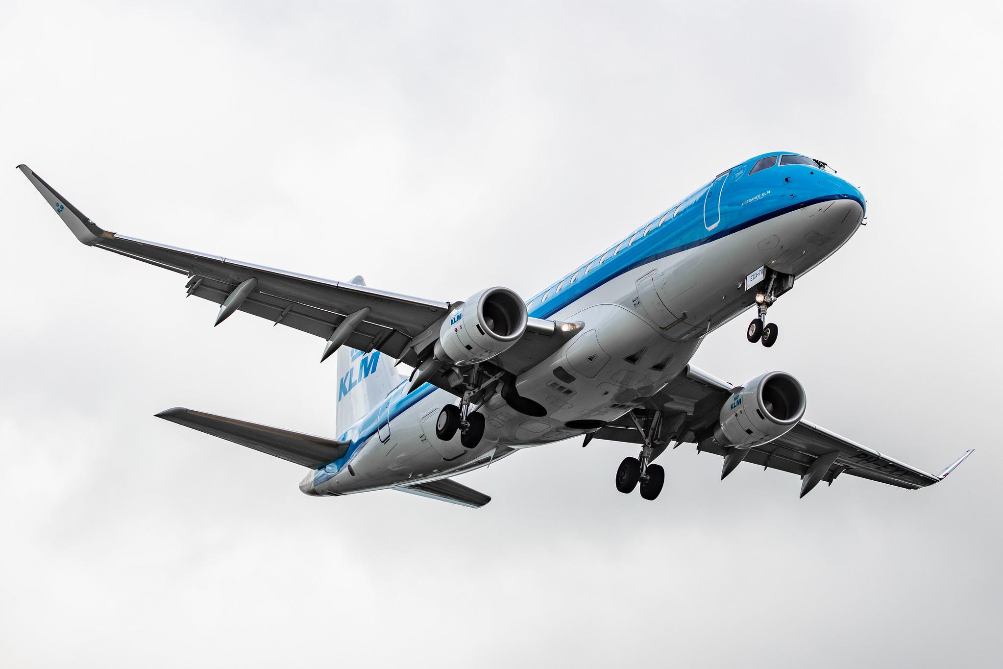 Amsterdam Airport Schiphol: KLM (KL / KLM) | Operator: KLM Cityhopper |  Embraer E175STD E75L | PH-EXX | MSN 17000711